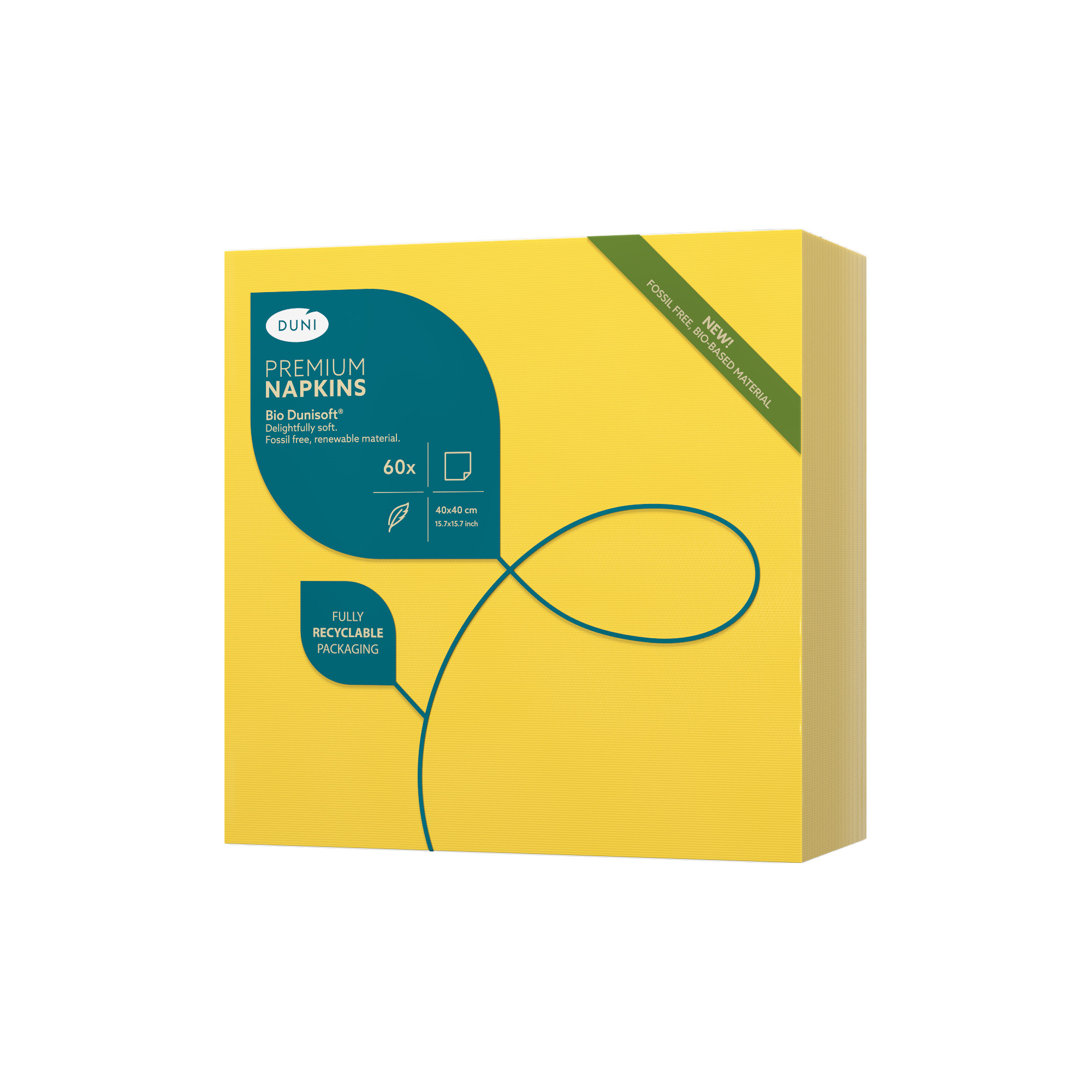Bio Duni Soft Serv.40/60er, Gelb