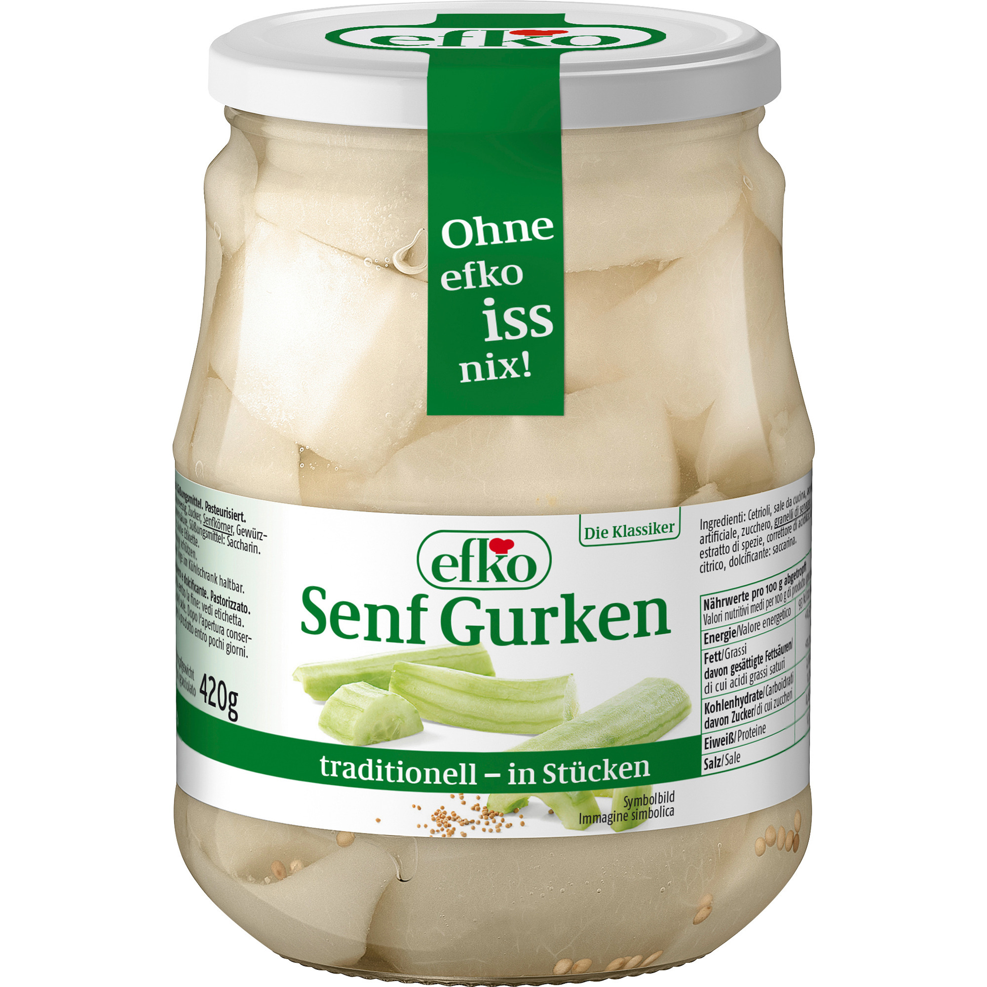 efko Senfgurken 720ml