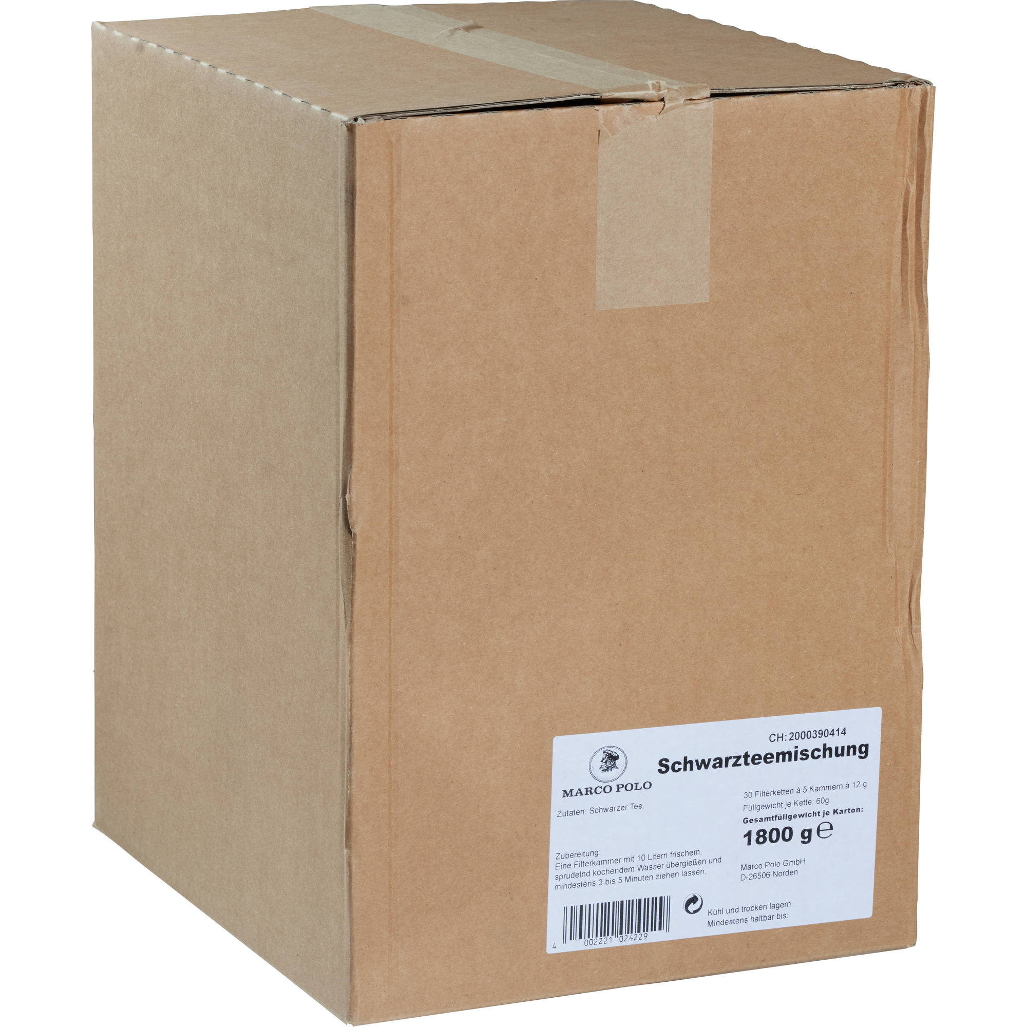 Marco Polo Filterkette,Schwarzteem.1,8kg