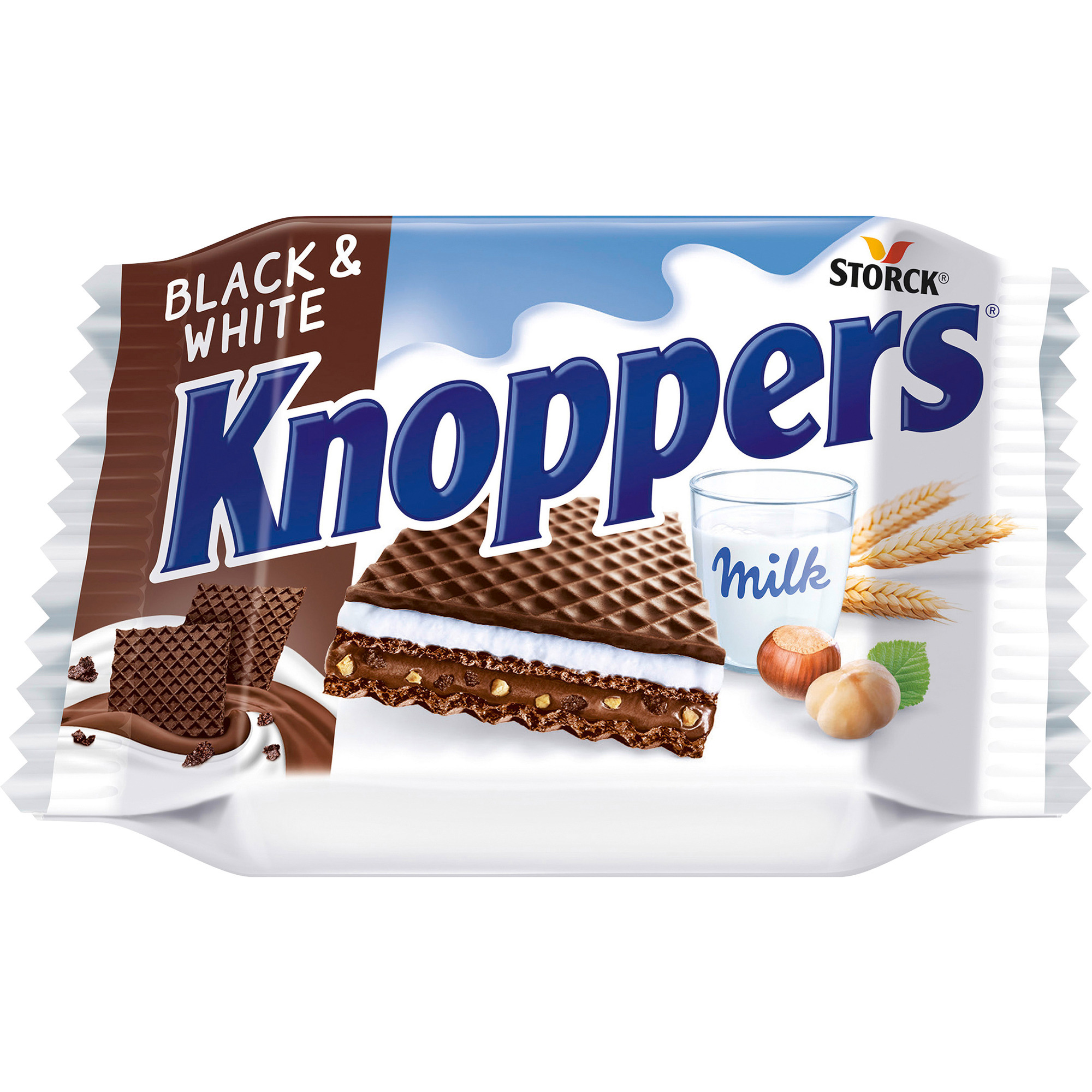 Storck Knoppers 1er 25g, Black & White