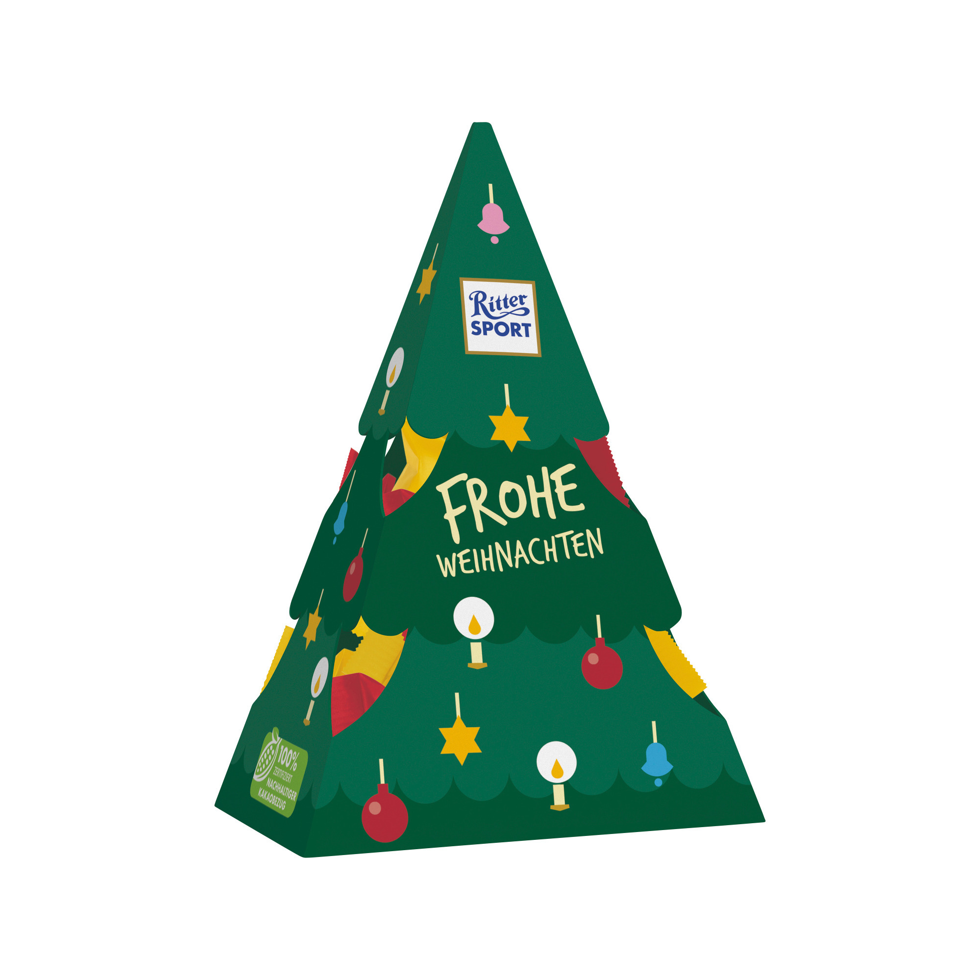 Ritter Sport Weihnachtstanne 53g