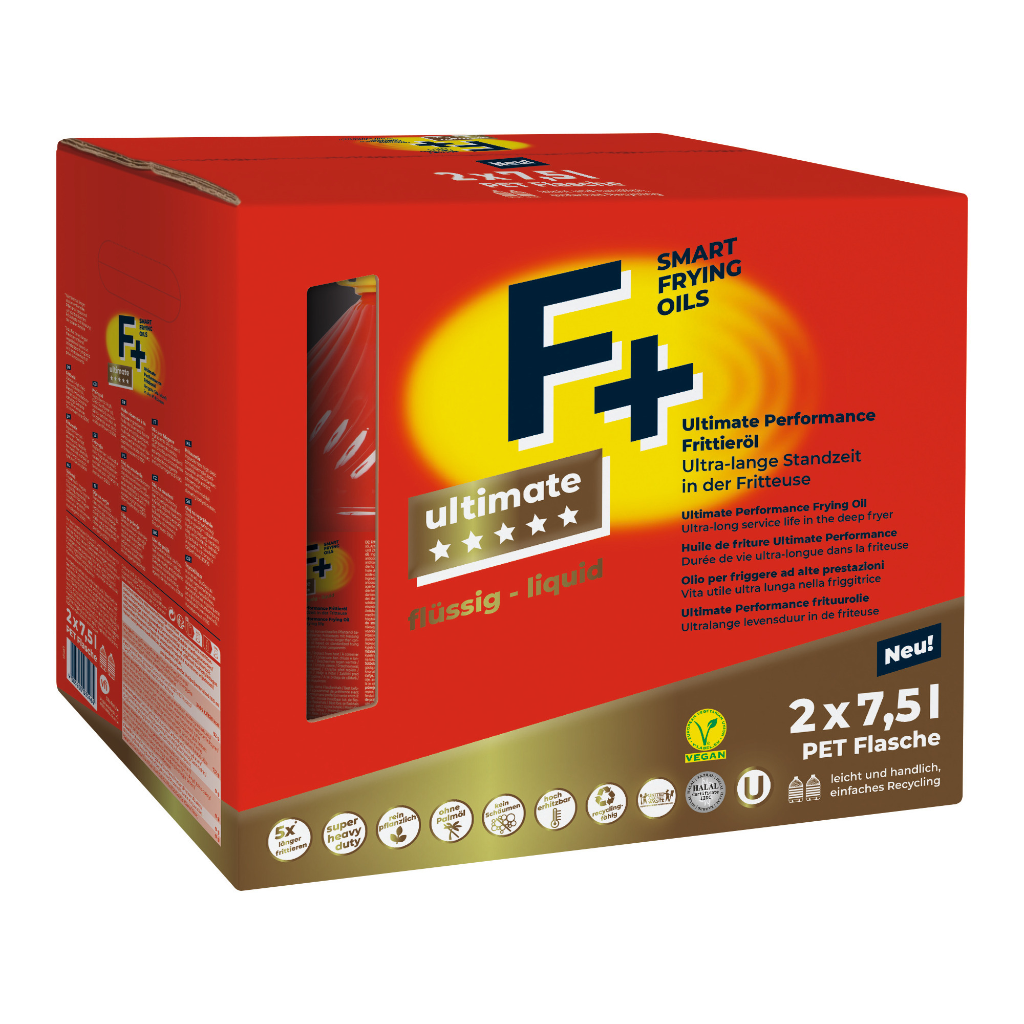 F+ Frittieröl Ultimate Performance 7,5L