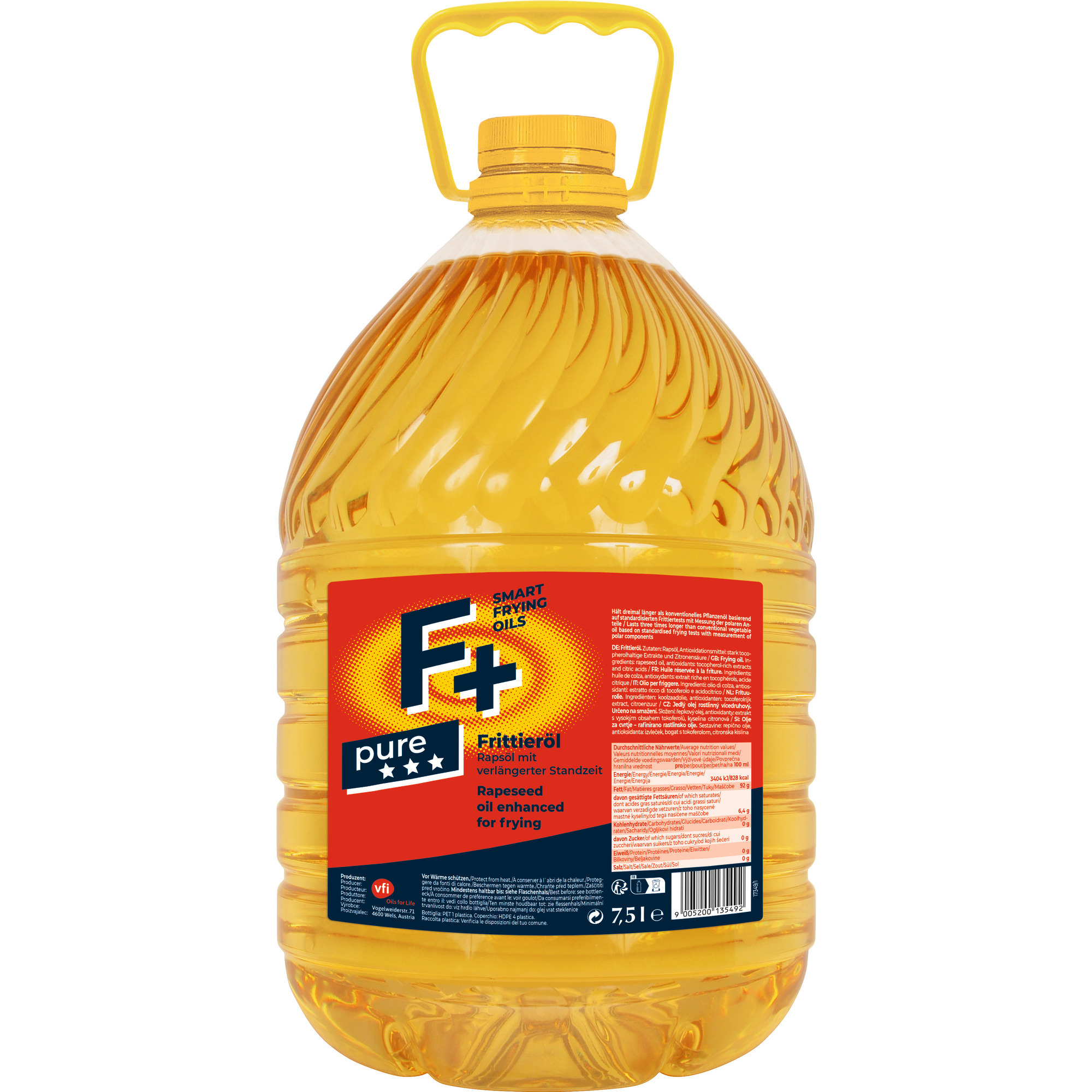 F+ Frittieröl Pure 7,5L
