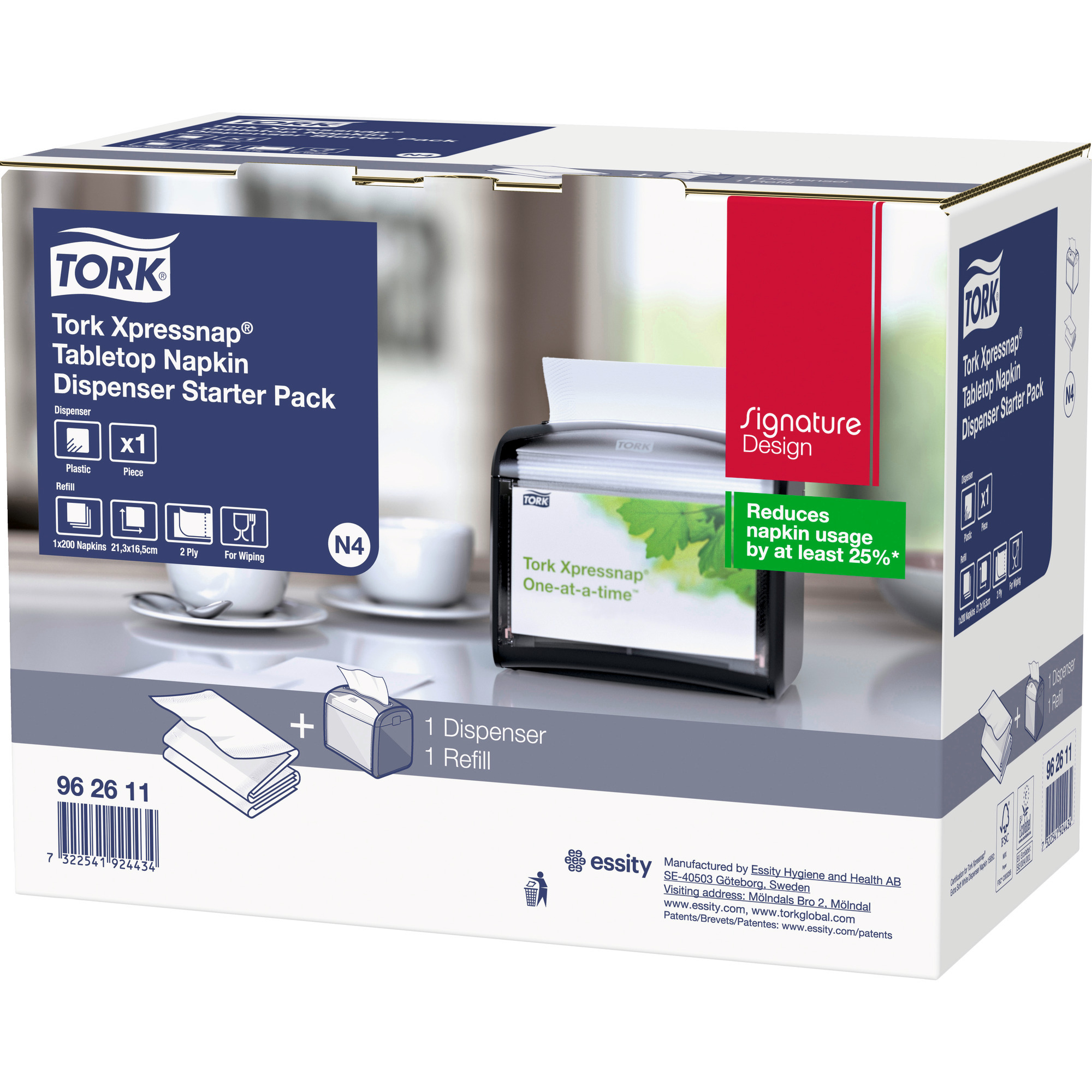 Tork Starterp. N4 Xpressnap Tischspender