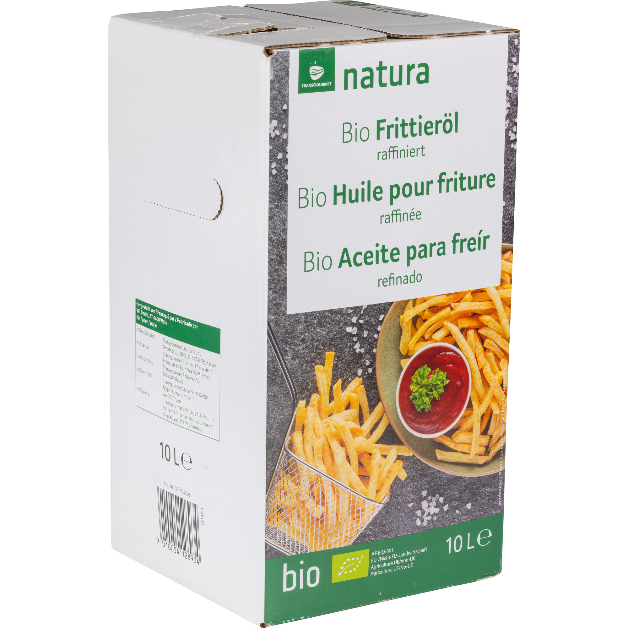 Natura Bio Frittieröl 10L BiB