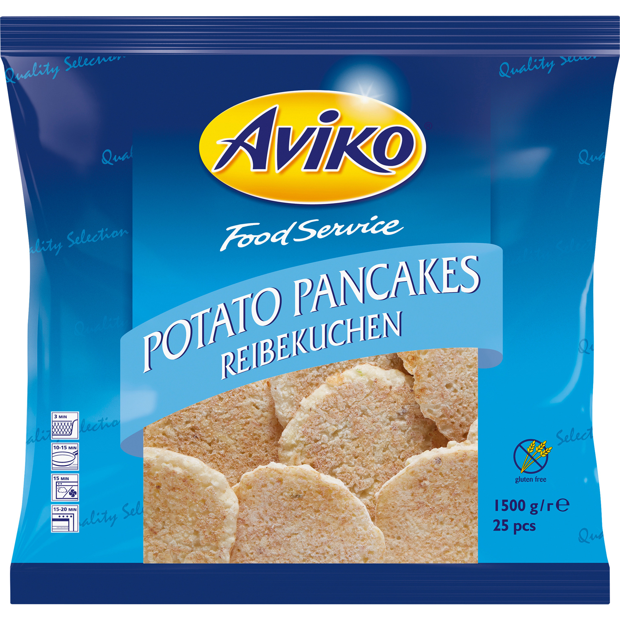 Aviko Pot. Pancakes Reibekuchen TK 1,5kg
