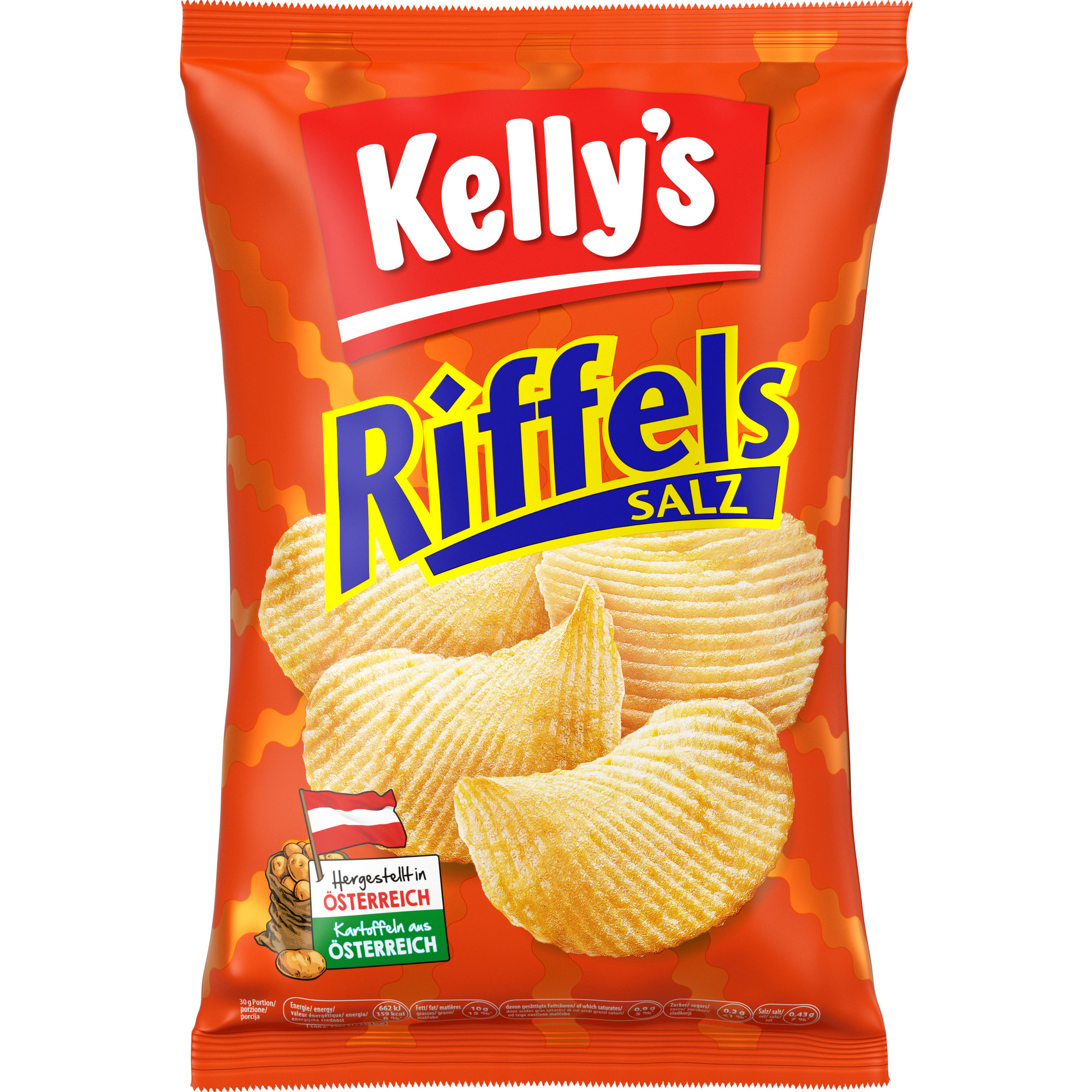 Kelly Riffles 130g, Salz