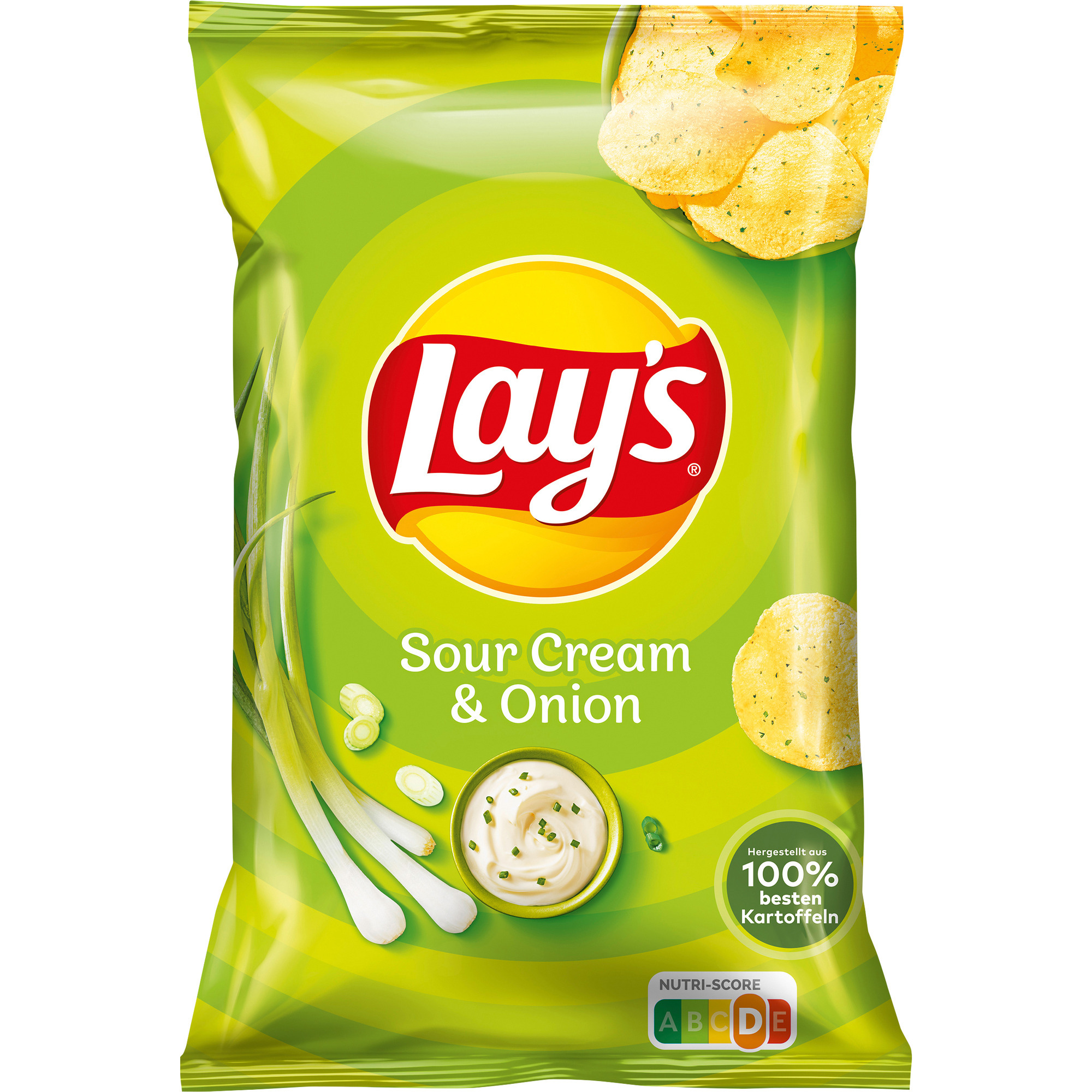Lays Chips 150g, Sour Cream&Onion