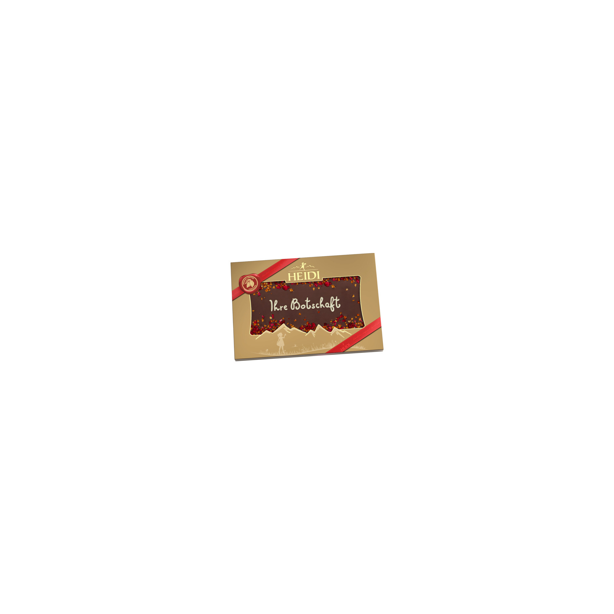 Heidi personalisierte Schokolade 100g