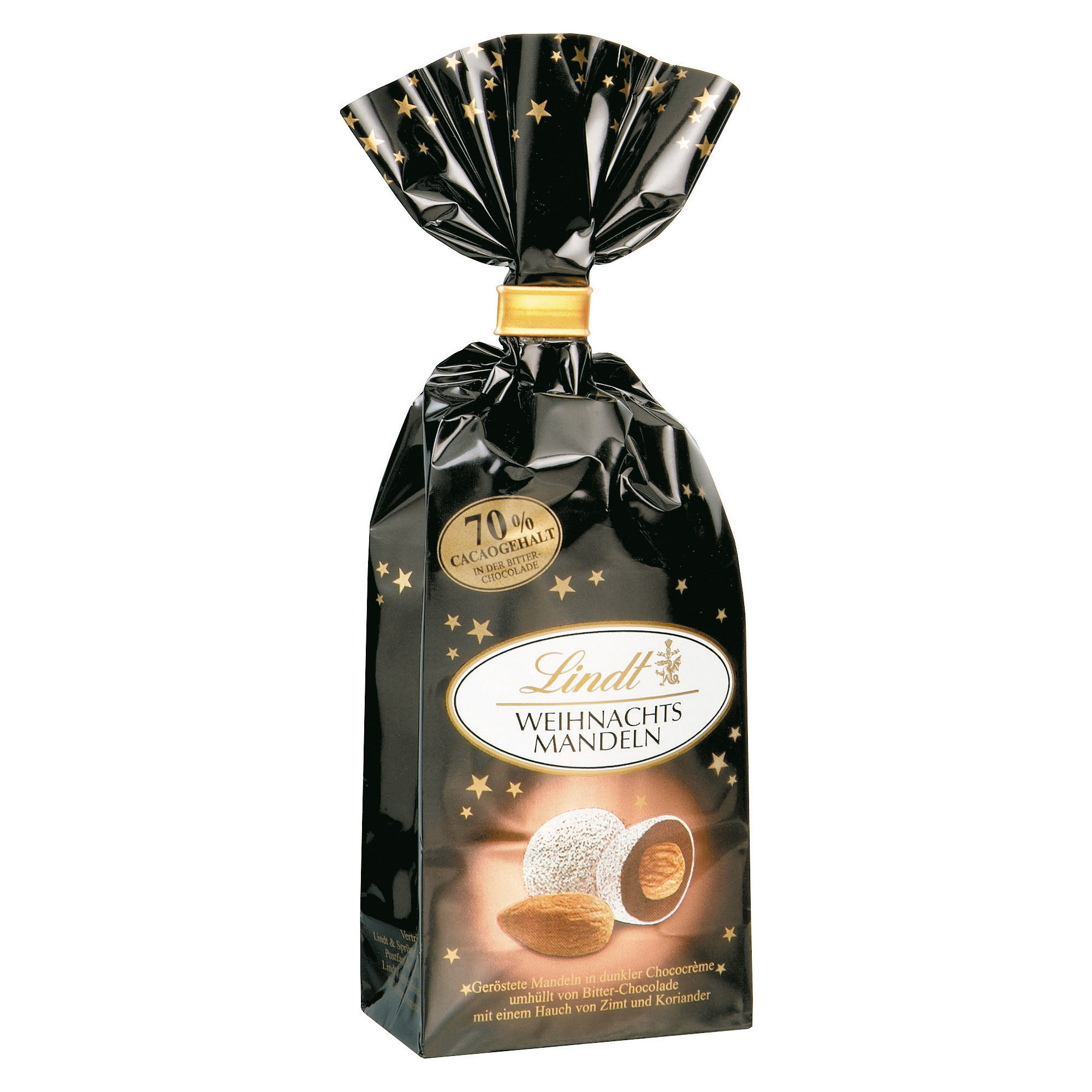 Lindt Weihnachtsmandeln 70% Cacao 100g
