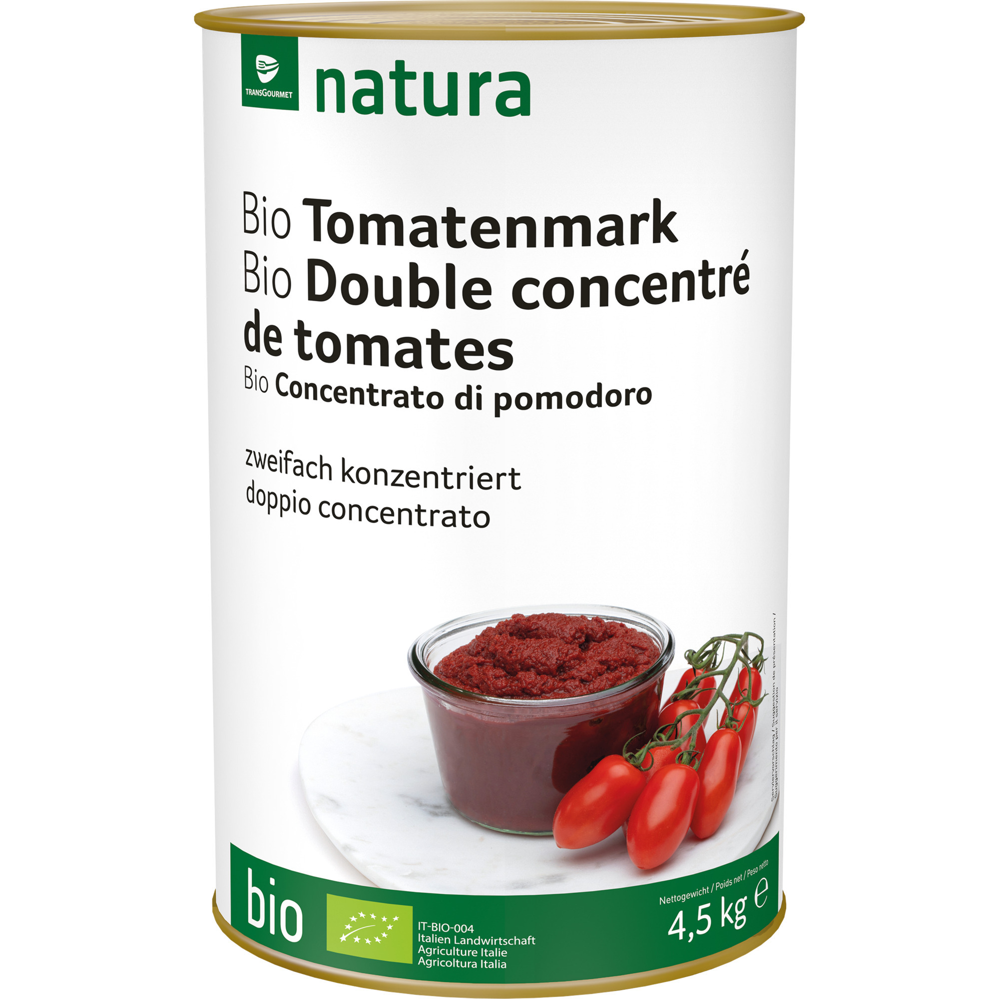 Natura Bio Tomatenmark 2fach 4,5kg