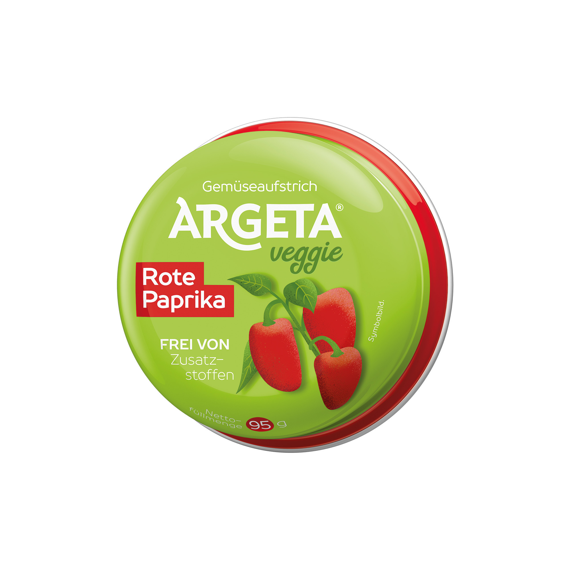Argeta Veggie Aufstrich 95g,Rote Paprika