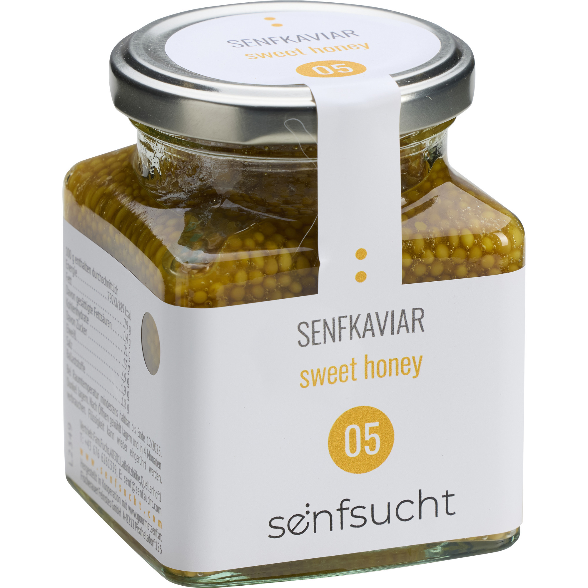 senfsucht Senfkaviar 05 sweet honey 260g