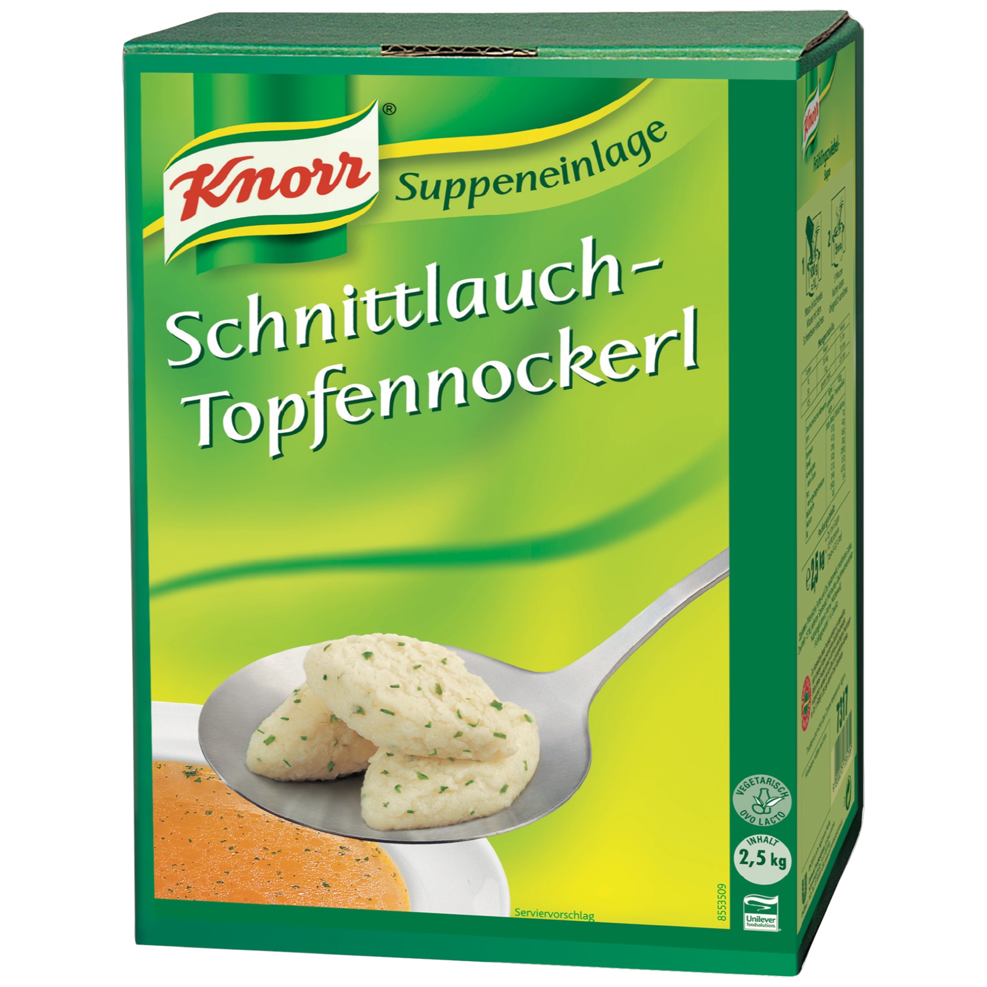 Knorr tvarohové halušky s pažítkou 2,5kg