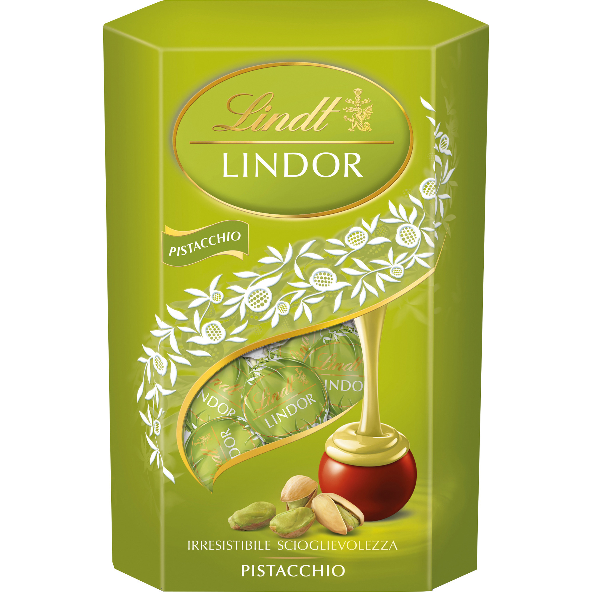 Lindt Lindor Kugeln 200g, Pistazie