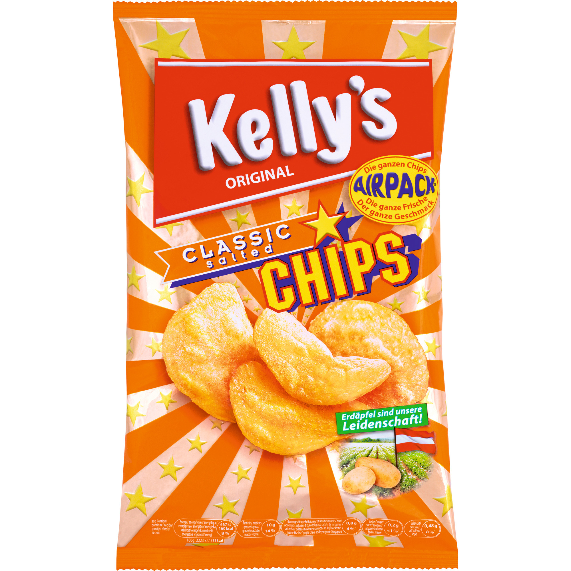 Kelly Chips 80g, Classic