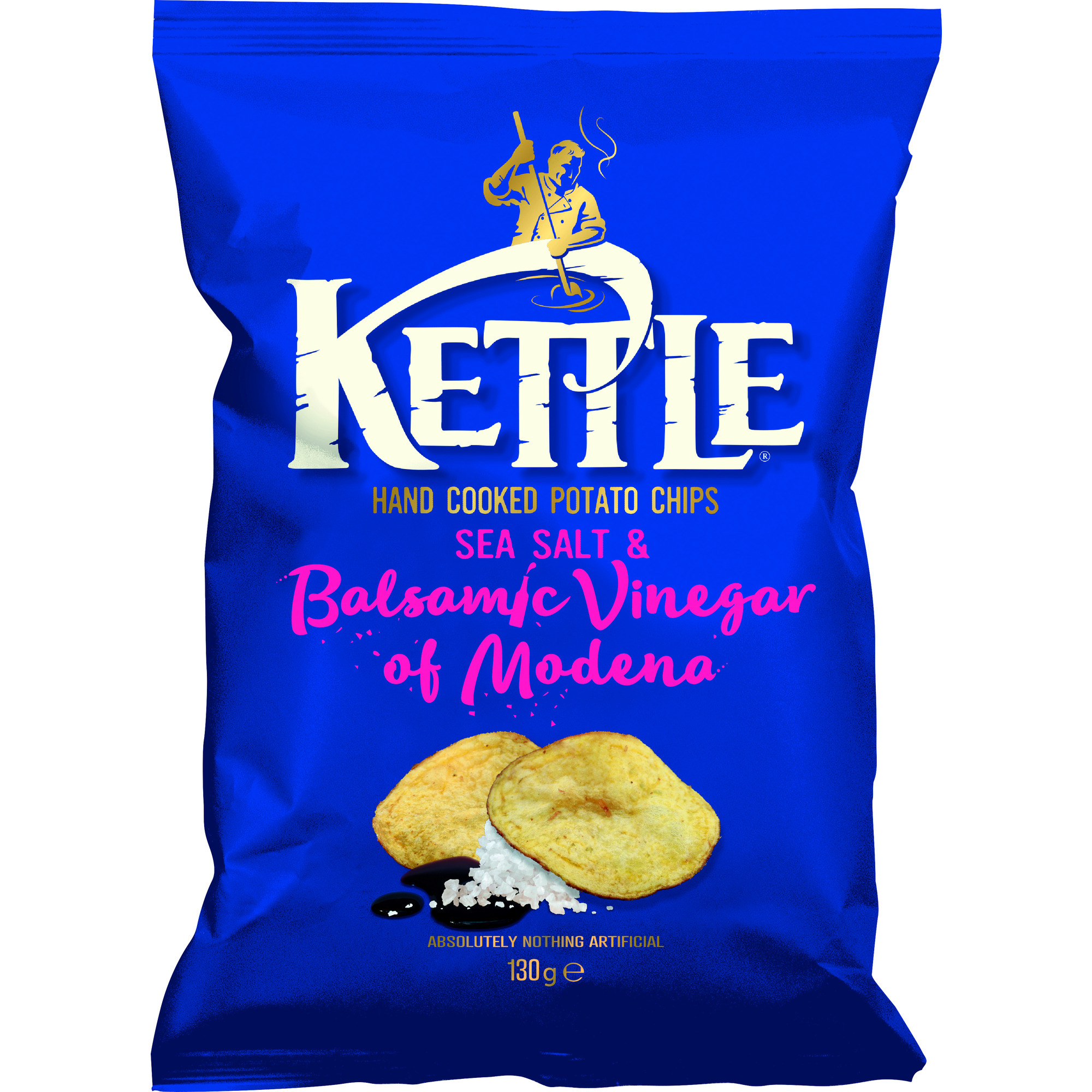 Kettle Chips 130g, Meersalz Balsamico
