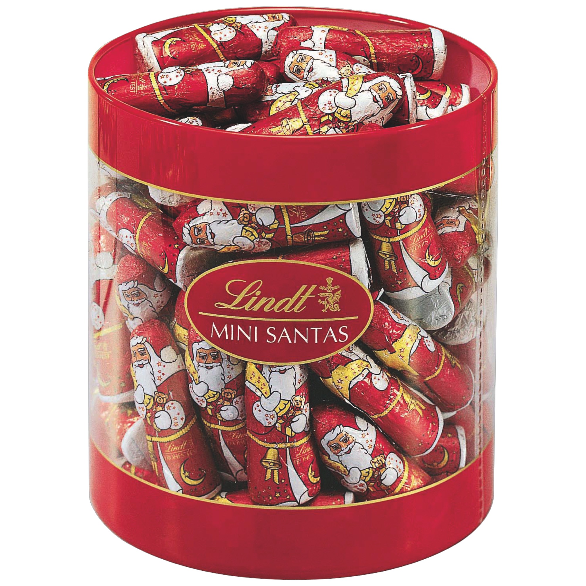 Lindt vian. Santa mini dóza 70x10g