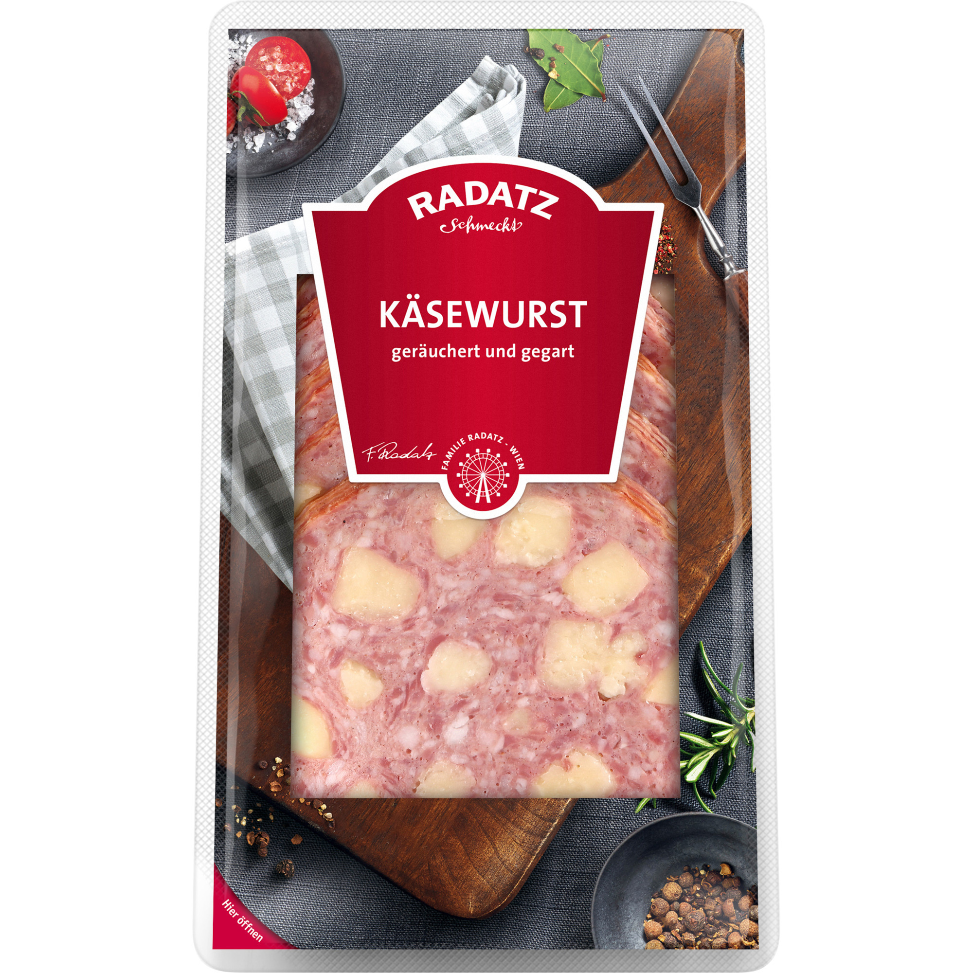 Radatz Käswurst geschn. 400g