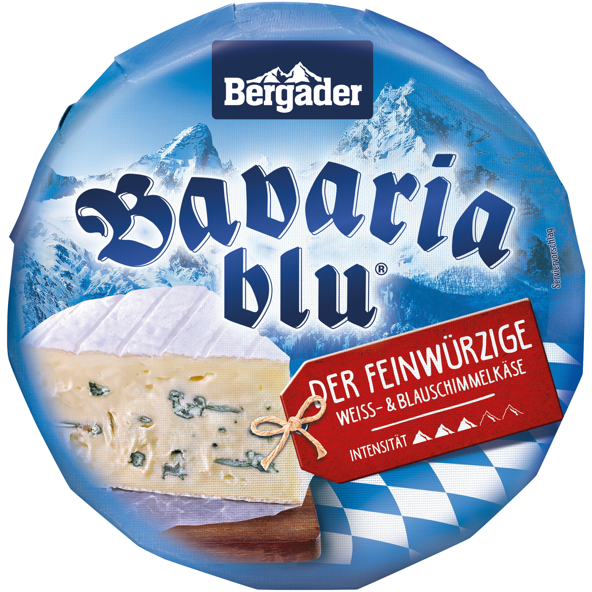 Bergader Bavaria Blu Torte 70% ca. 1,2kg