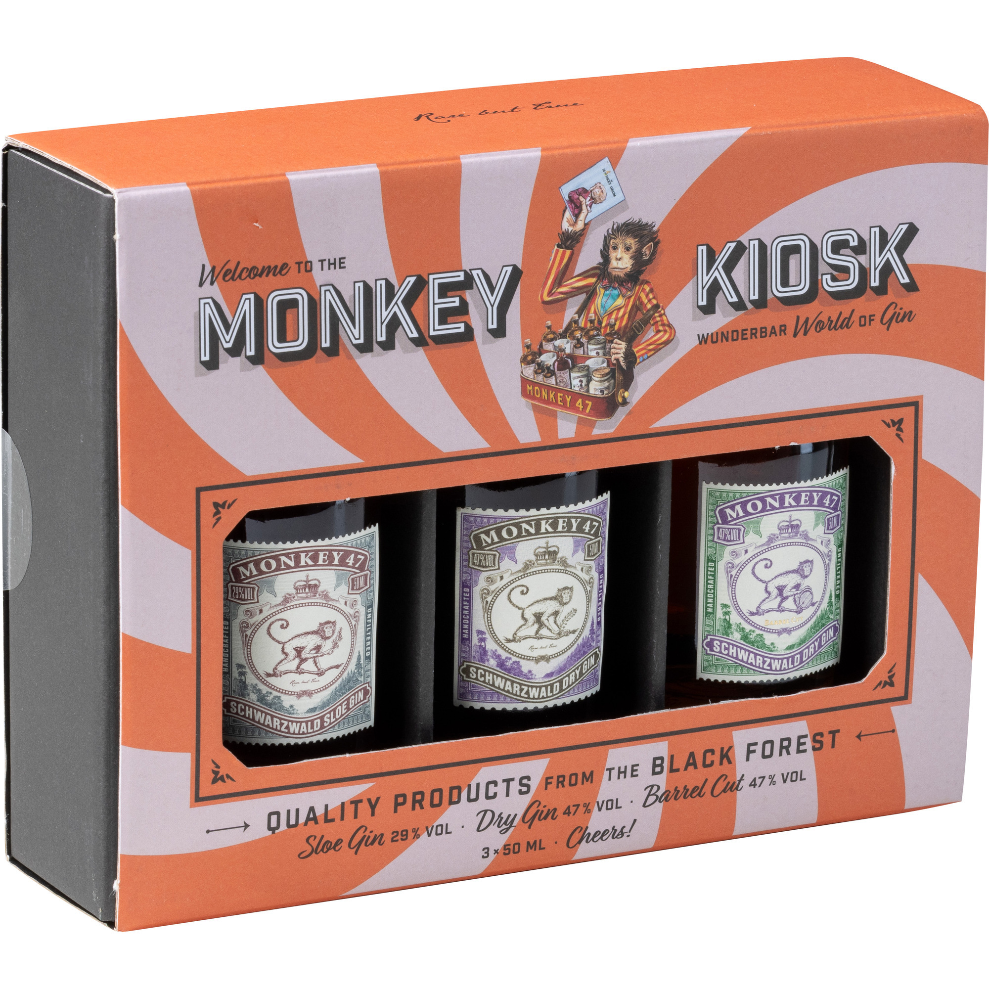 Monkey Kiosk 3x0,05l SET