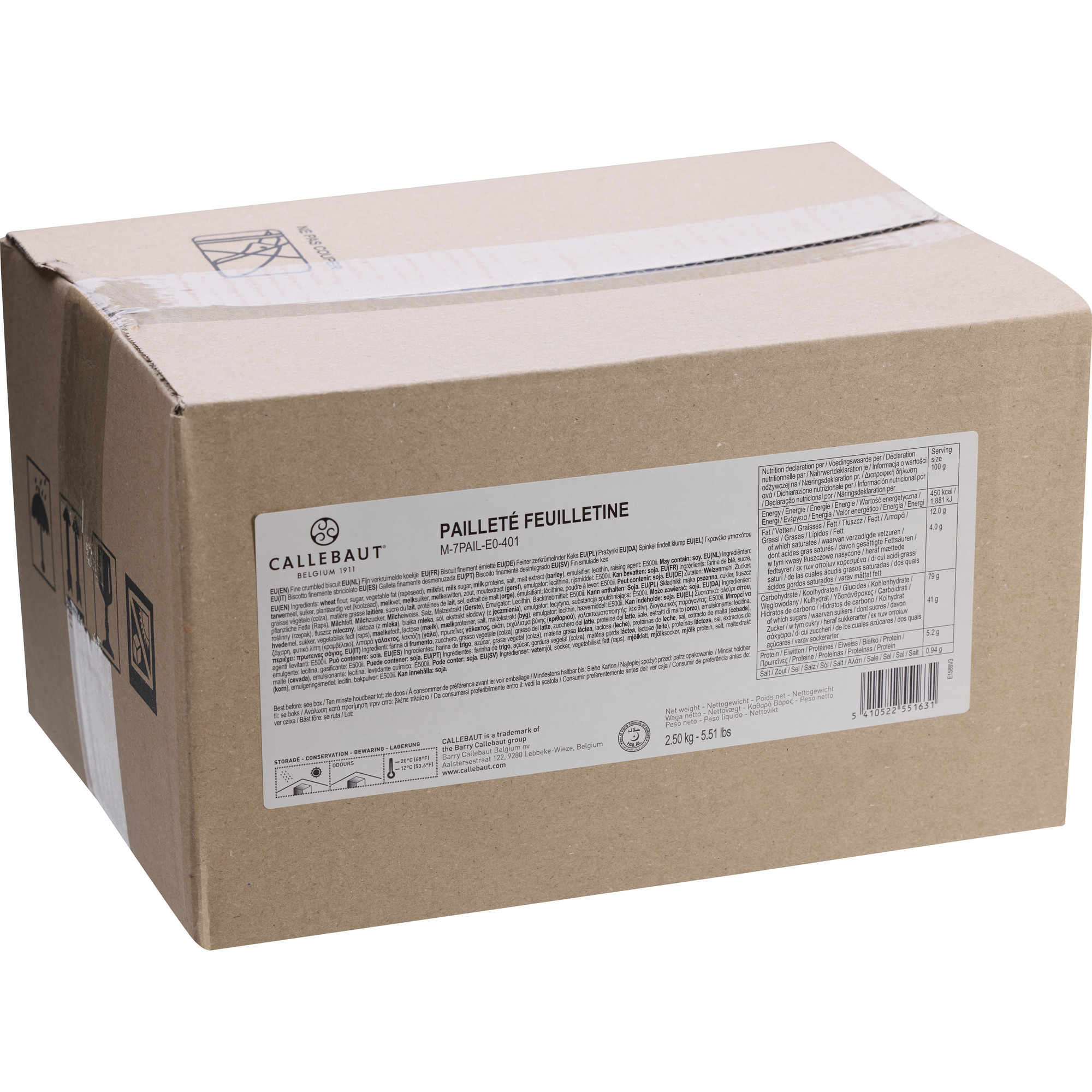 Calleb.Hippenbruch Paillete Feuill.2,5kg