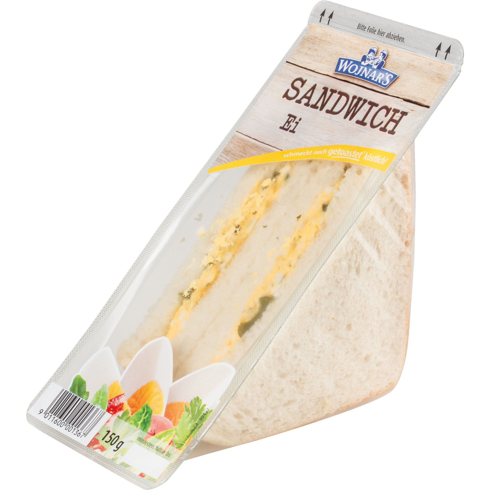 Wojnar's Sandwich 150g, Ei