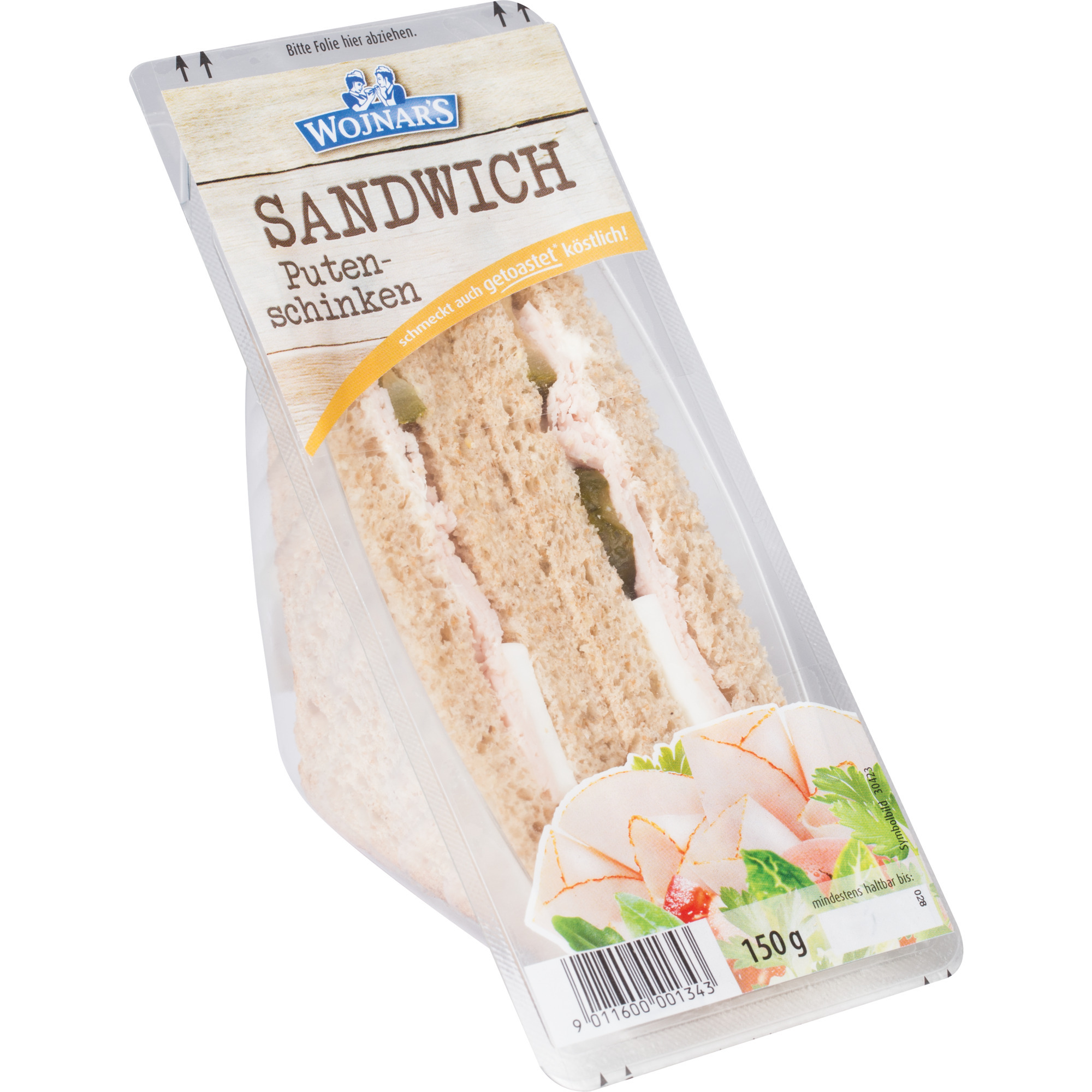 Wojnar's Sandwich 150g, Putenschinken