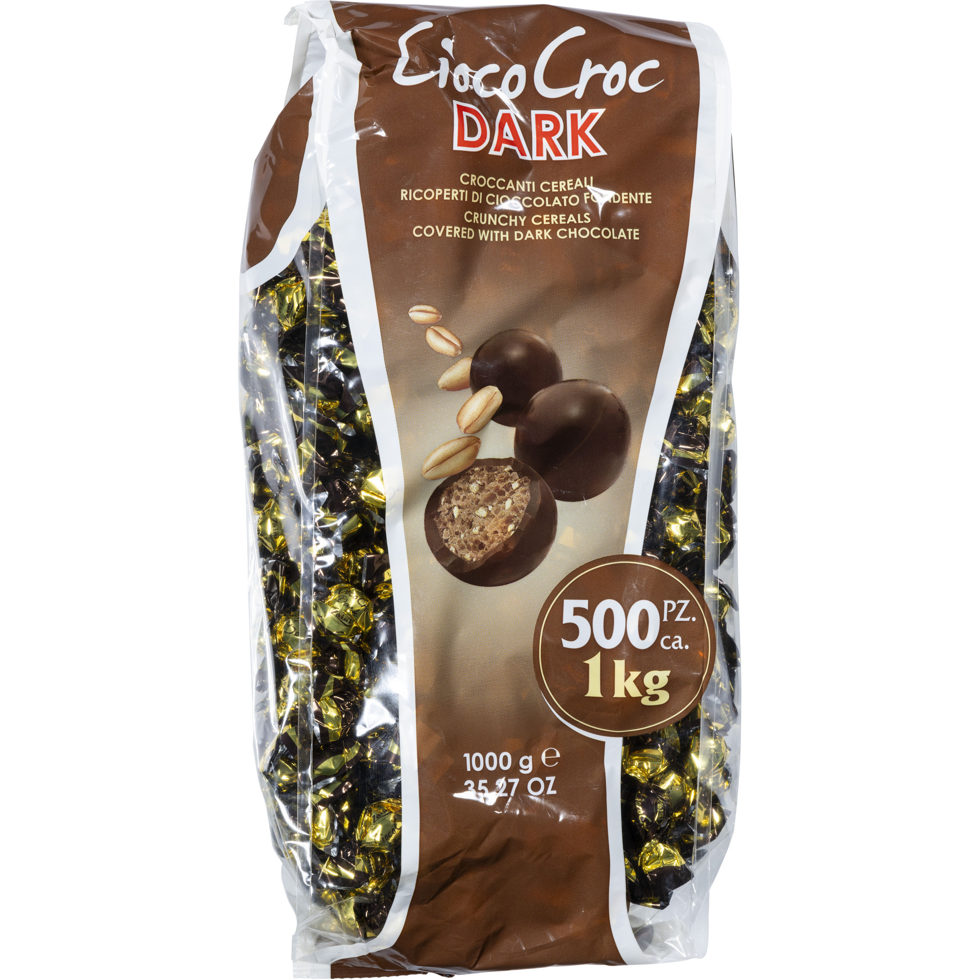 Zaini 500Stk. 1kg, Cioco Croc Dark