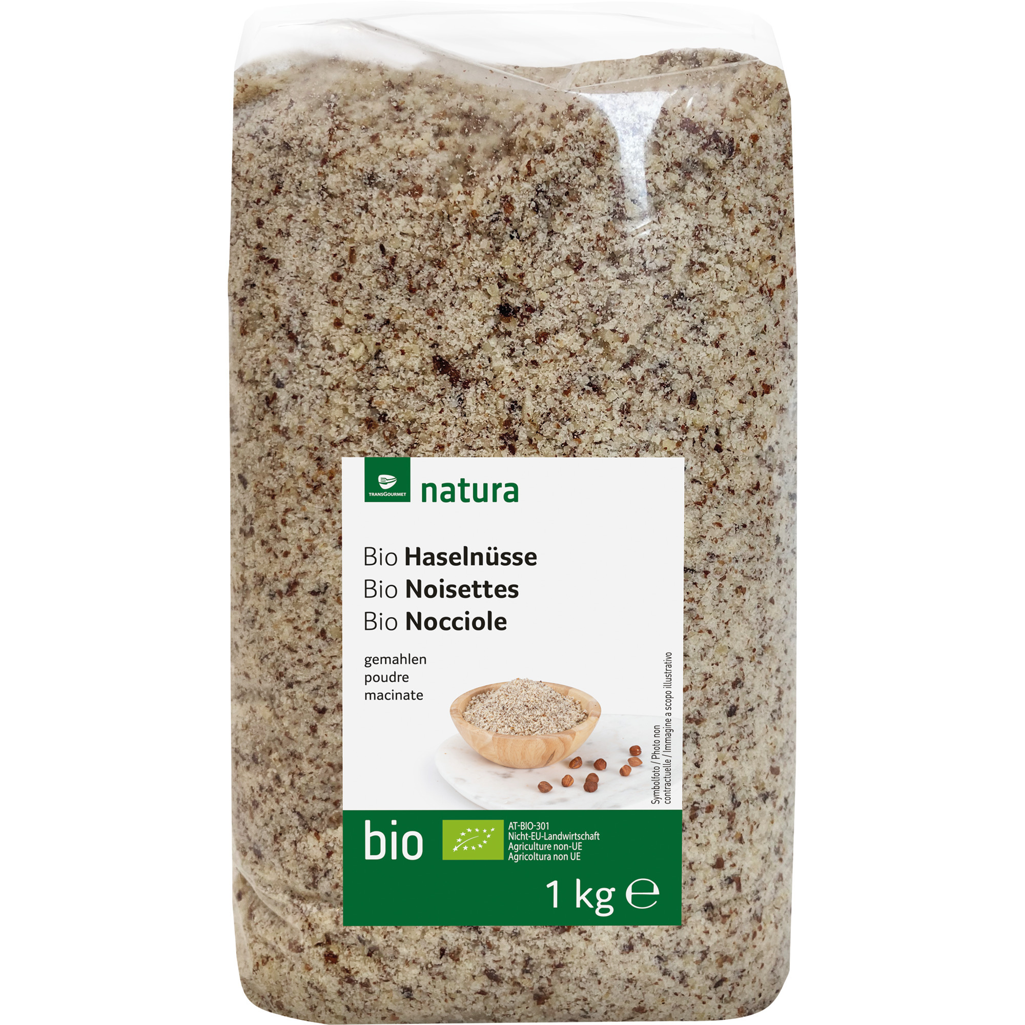 Natura Bio Haselnüsse gerieben 1kg