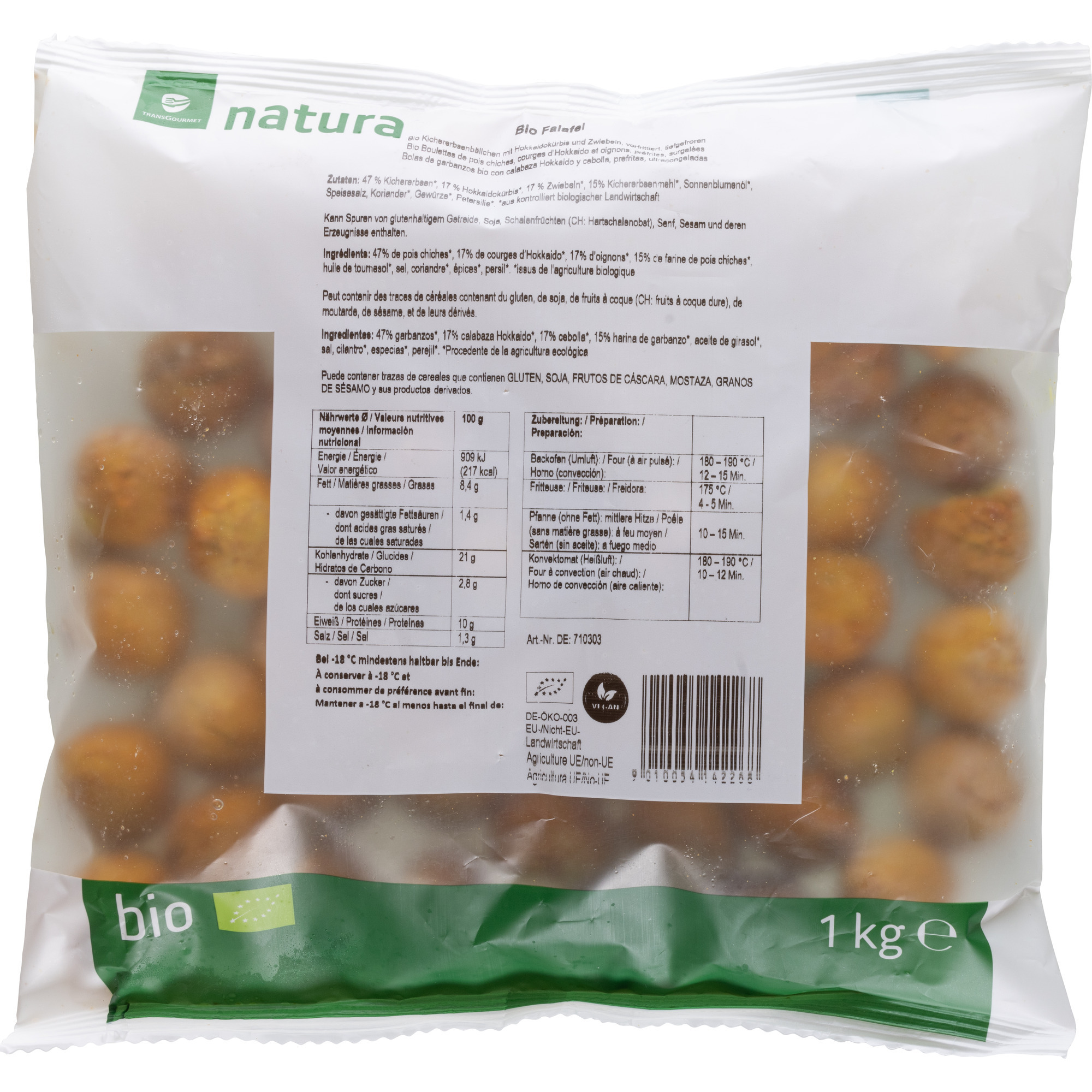 Natura Bio Falafel TK 1kg