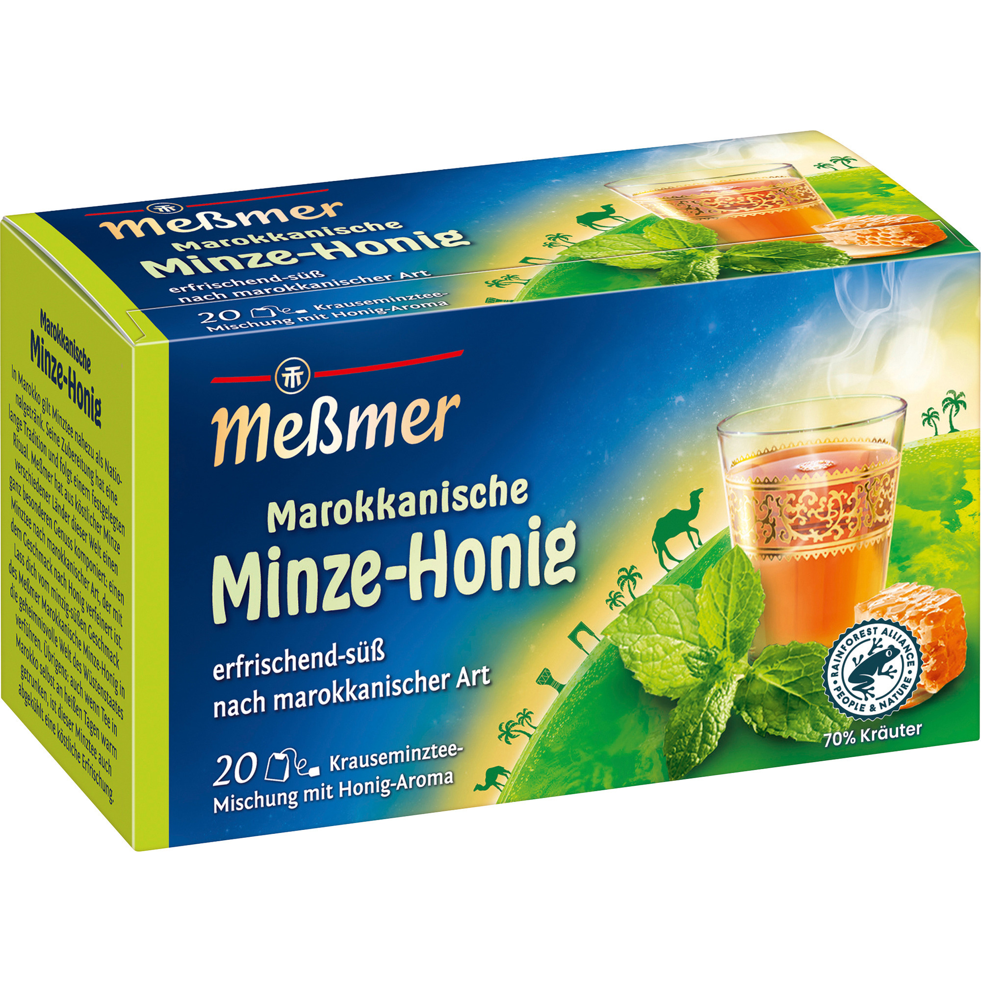 Messmer Ländertee 20er, Marr.Minze-Honig