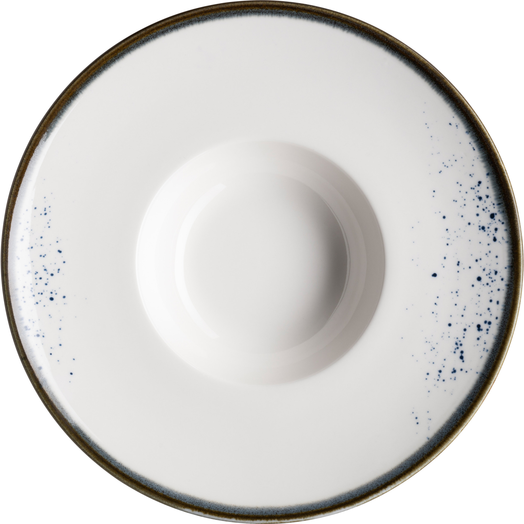 Gourmetteller Pintar weiss blau 26cm