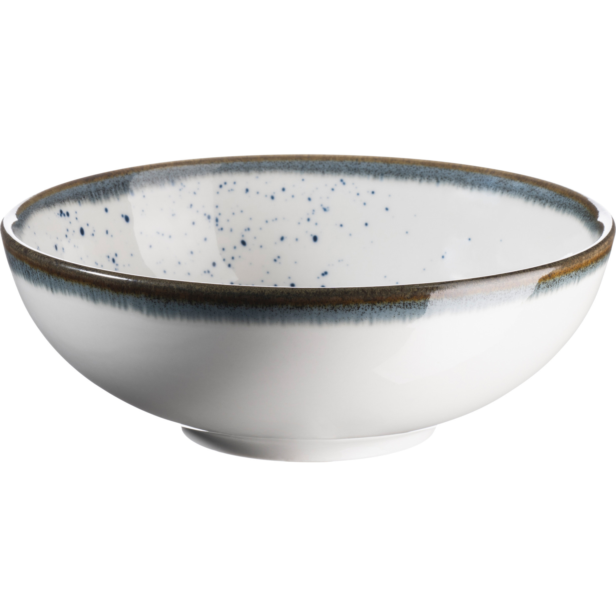 Schüssel Pintar weiss blau 17cm