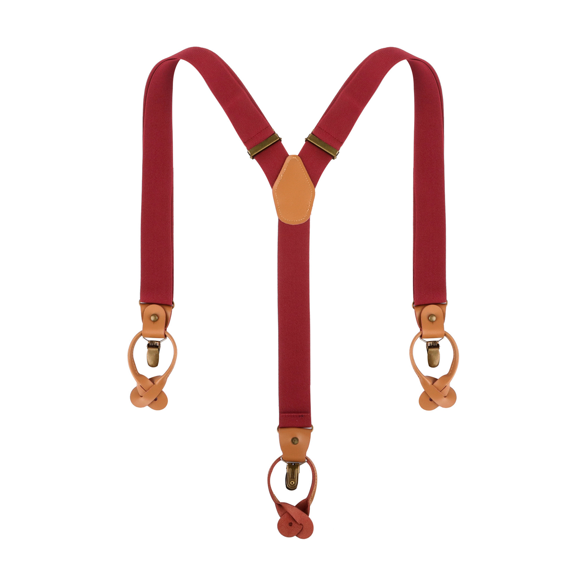 Hosenträger Urban-Classic, aubergine