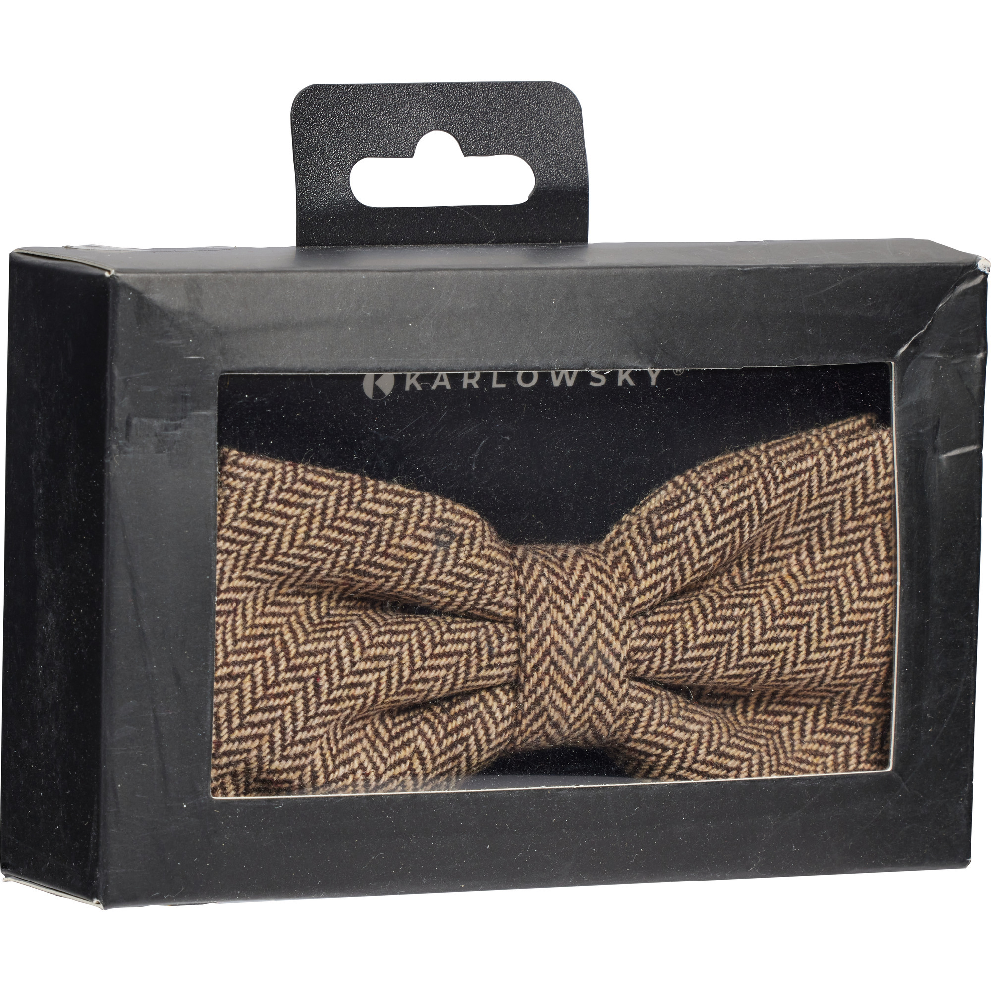 Fliege Urban-Herringbone, hellbraun
