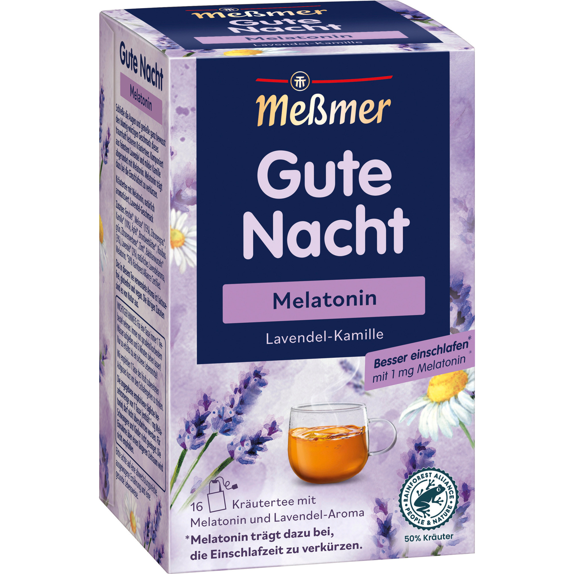 Messmer Wohlfühltee 16er, Gute Nacht