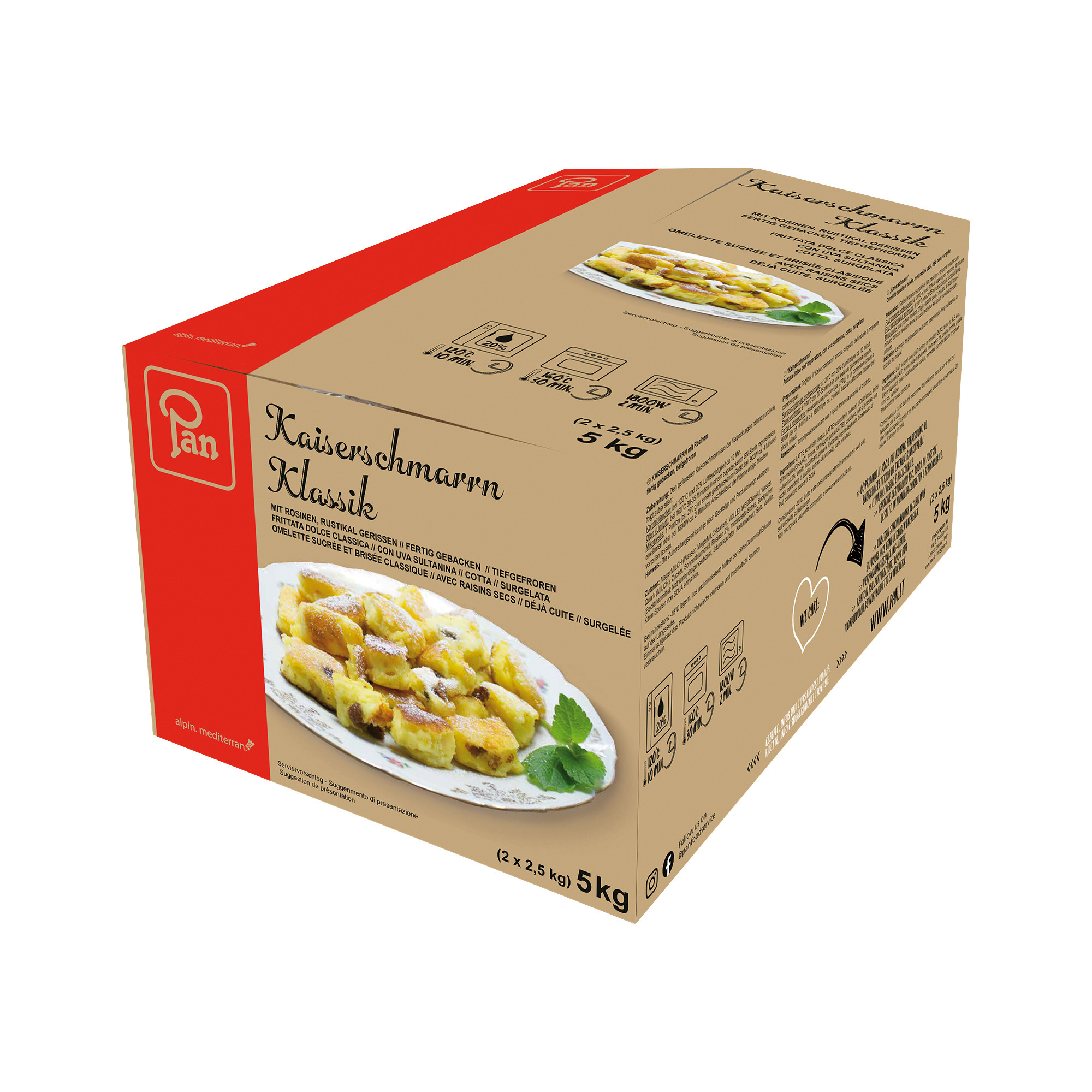 Pan Kaiserschmarrn TK 2,5kg