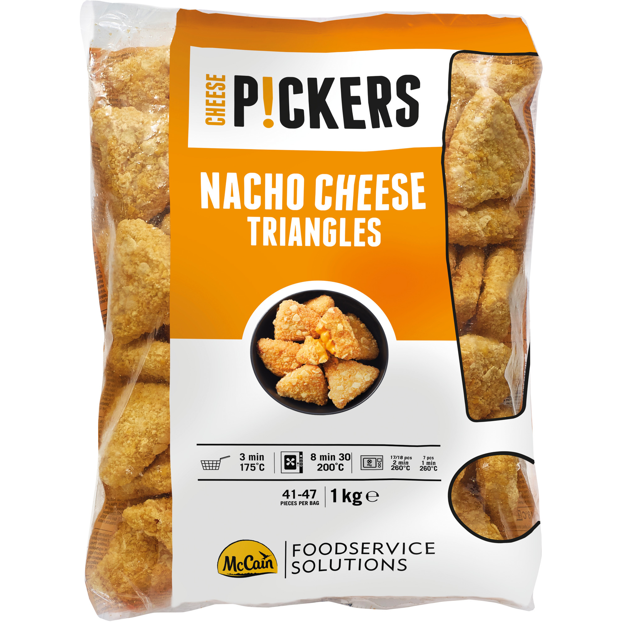 McCain Nacho Cheese Triangles TK 1kg