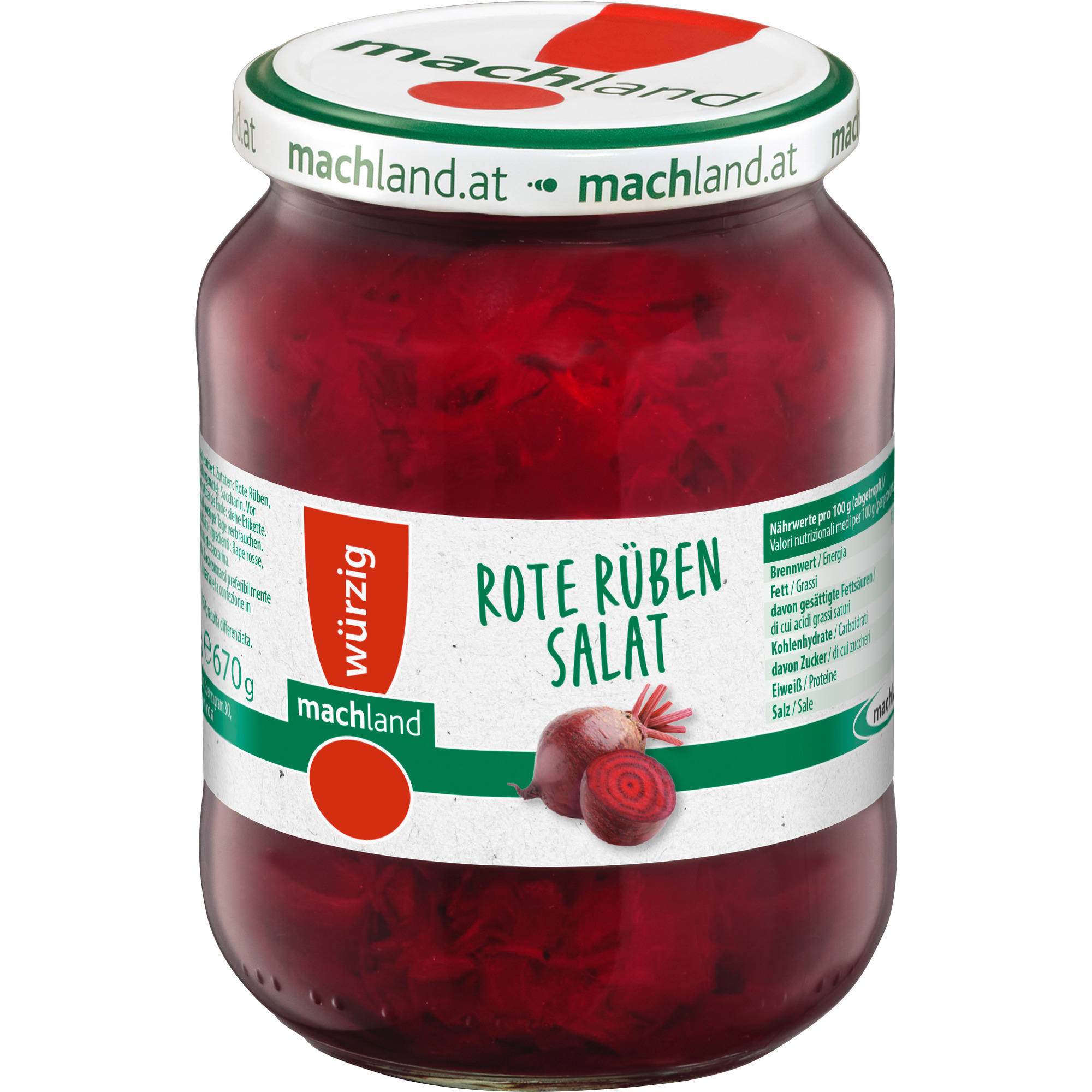 Machland Rote Rübensalat 720ml