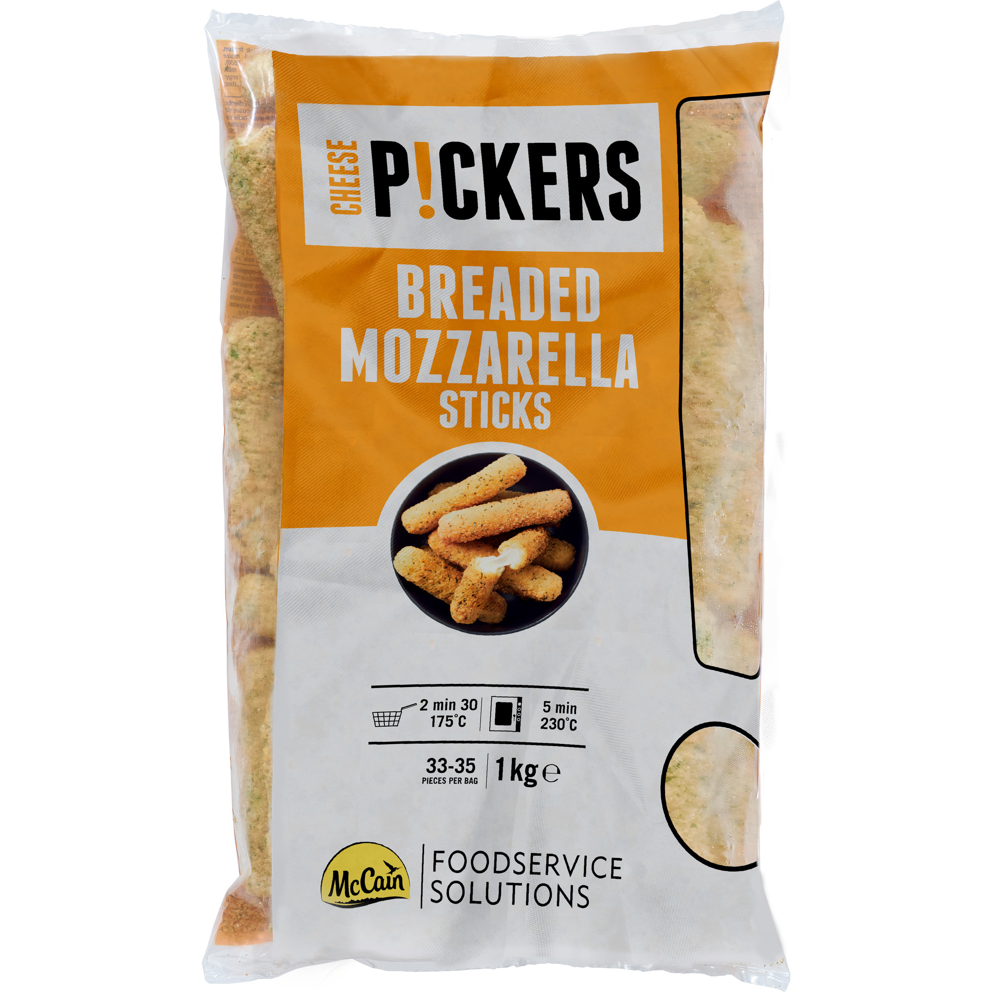 McCain Breaded Mozzarella Sticks TK 1kg