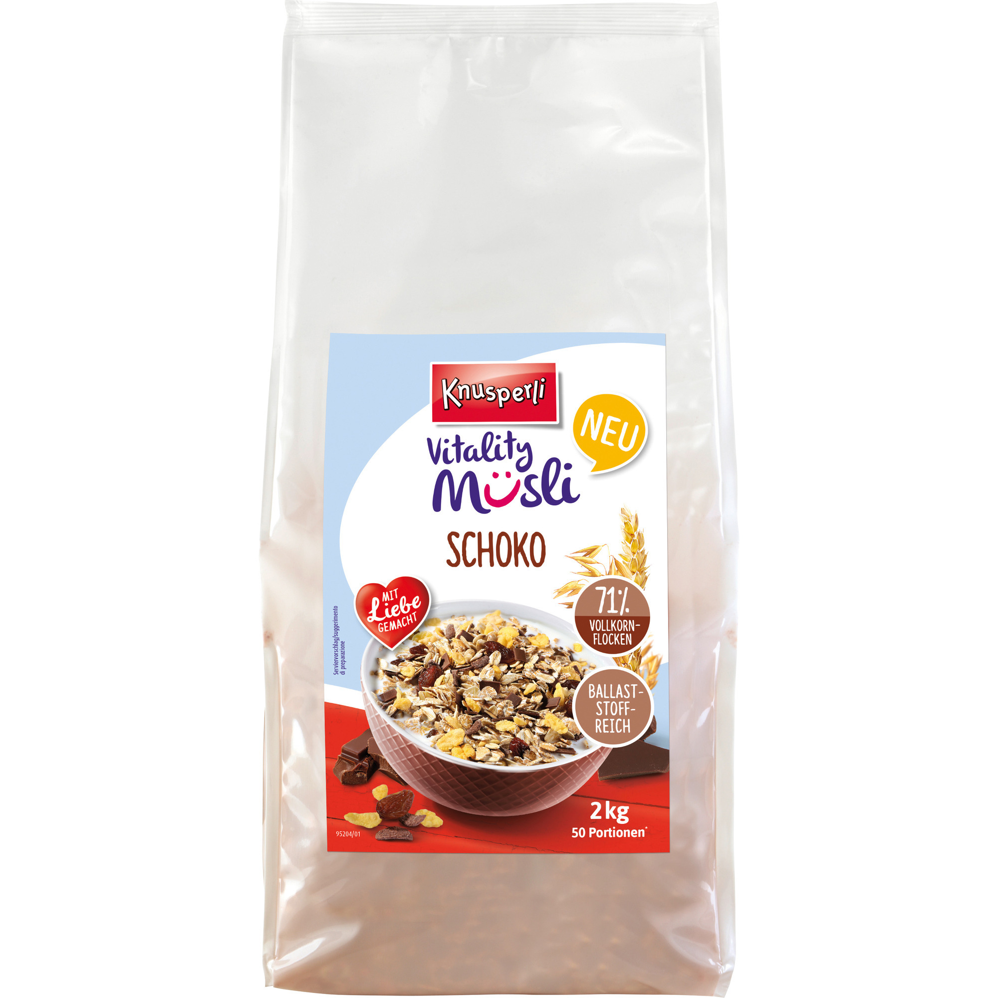 Vitality Müsli 2kg, Schoko
