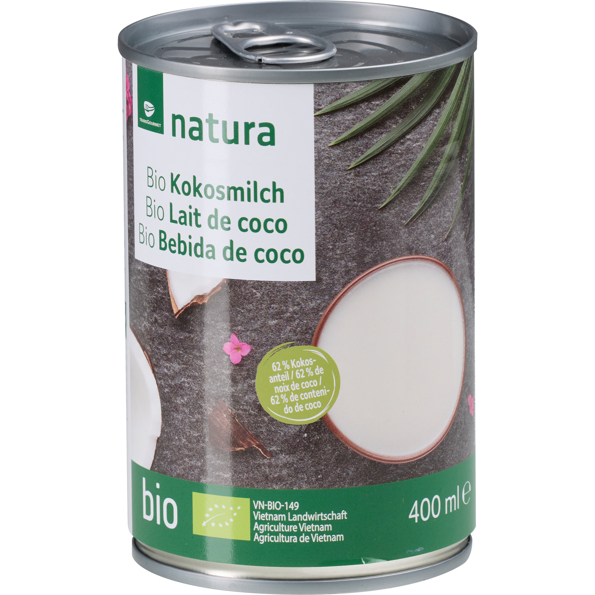 Natura Bio Kokosnussmilch 400ml