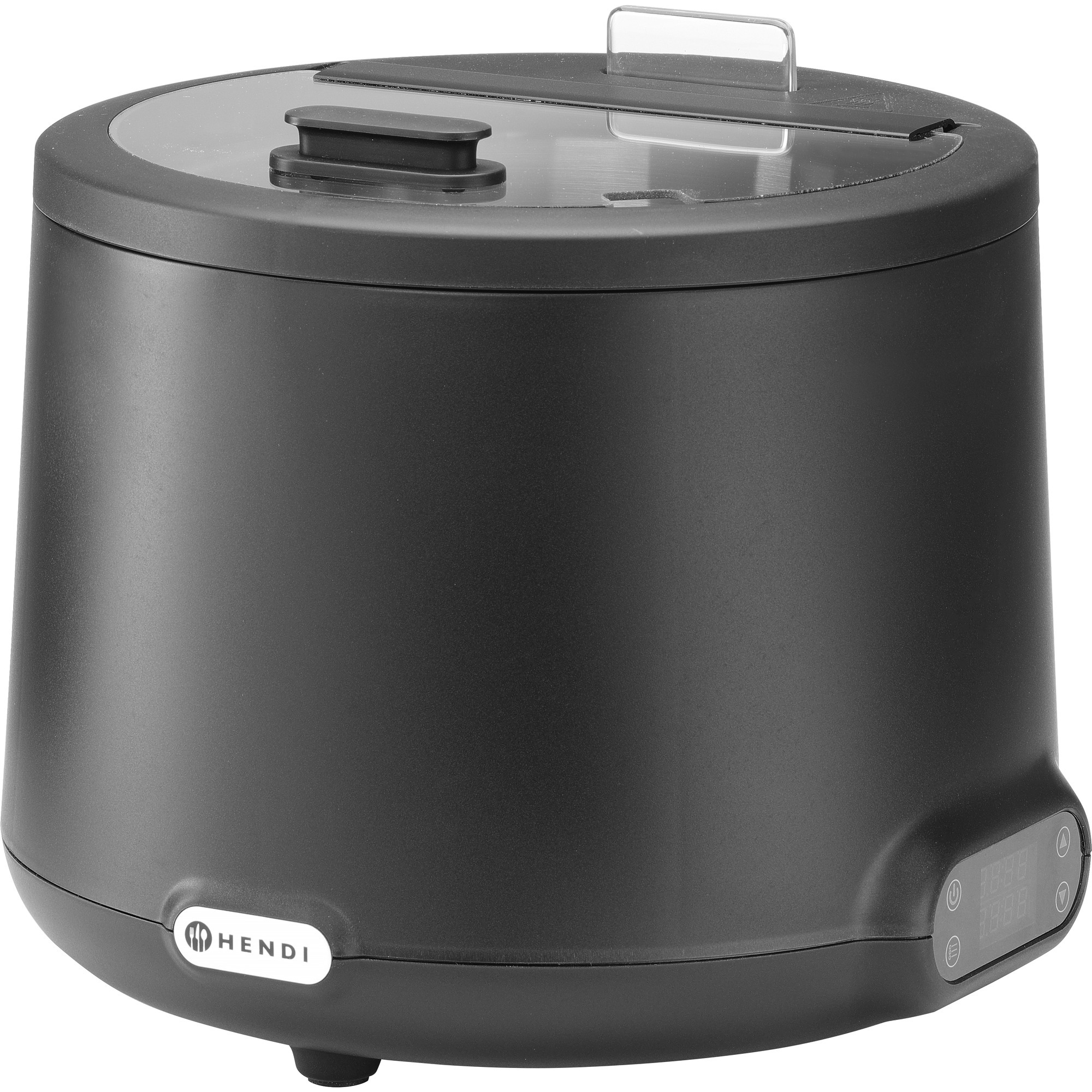 Hendi Suppenkessel Uniq schwarz 8l