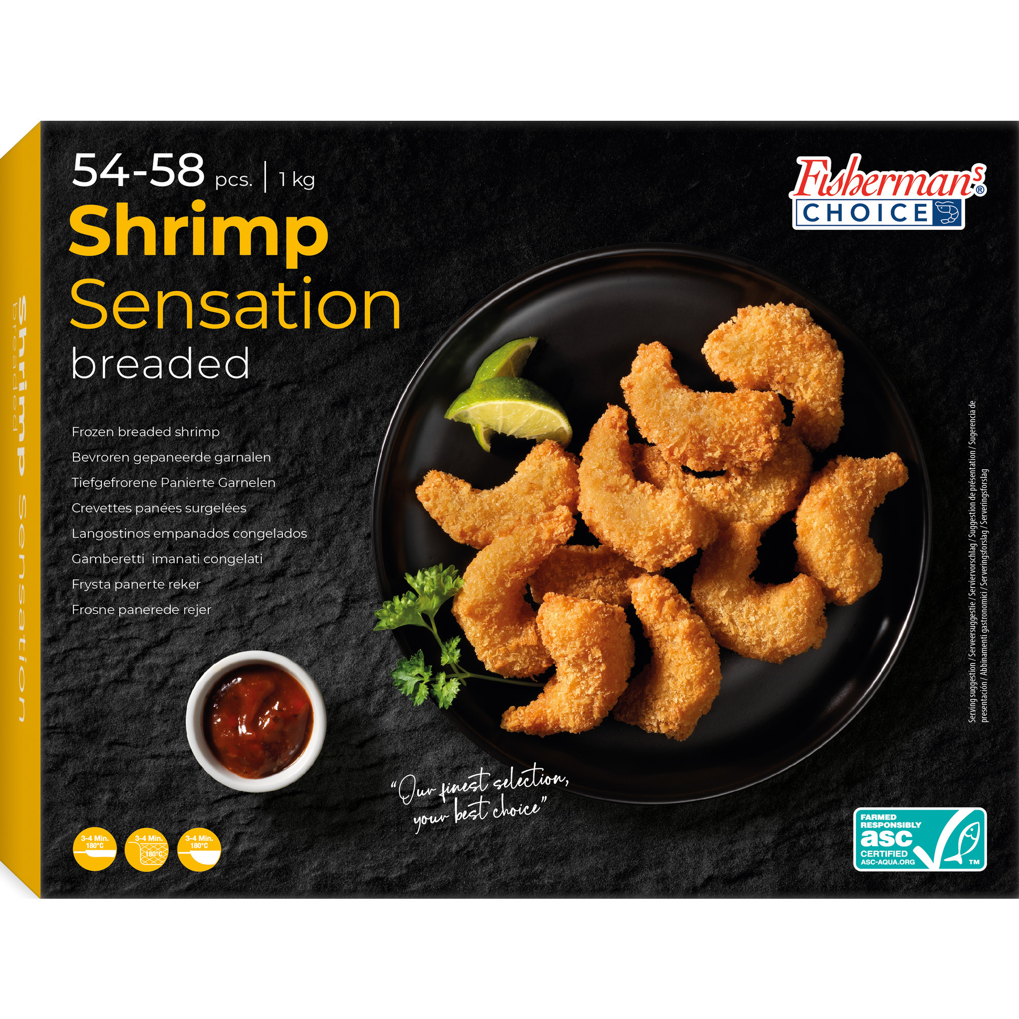 Fisherm. ASC Shrimps geb. 54-58 TK1kg