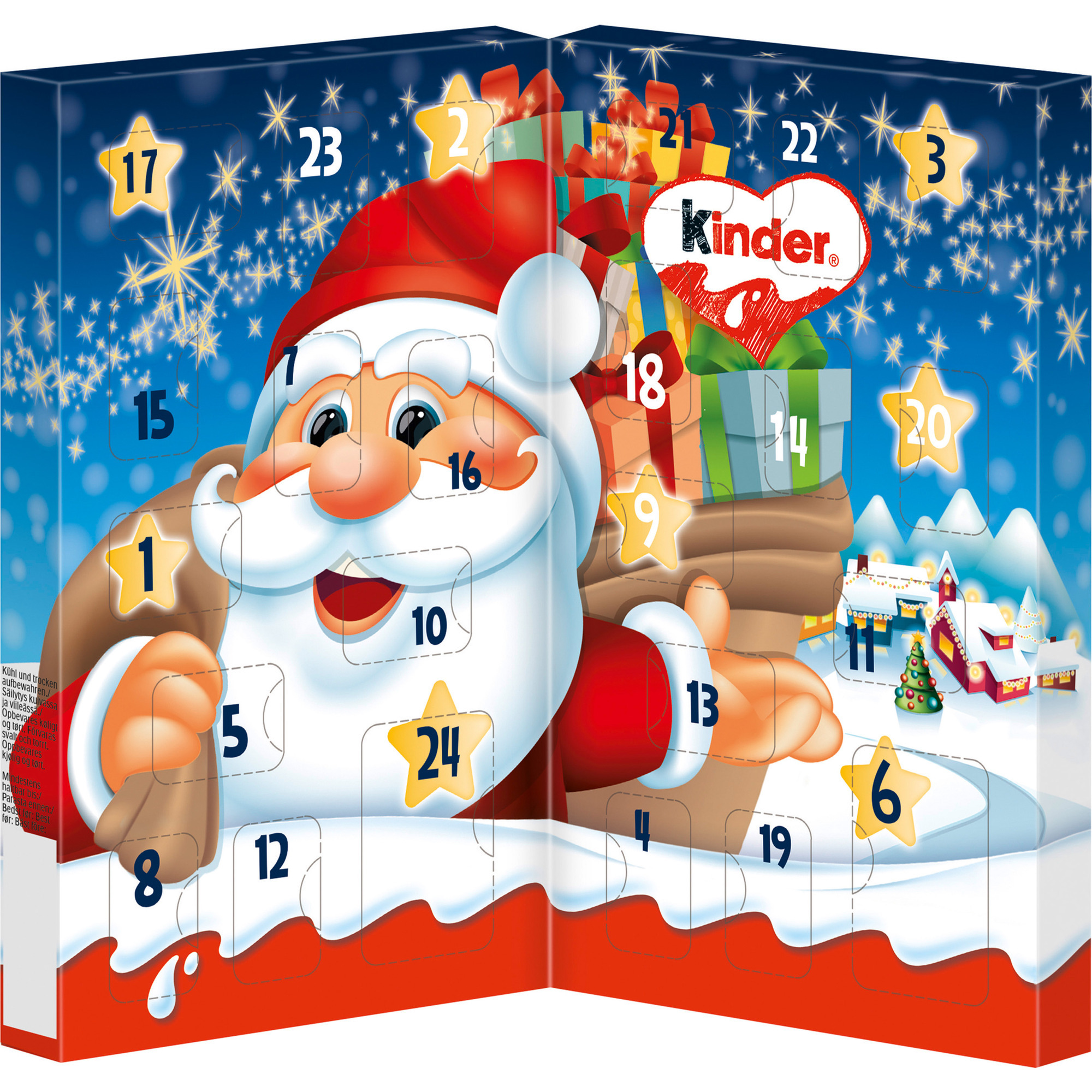 Kinder Mix Tisch-Adventkalender 113g