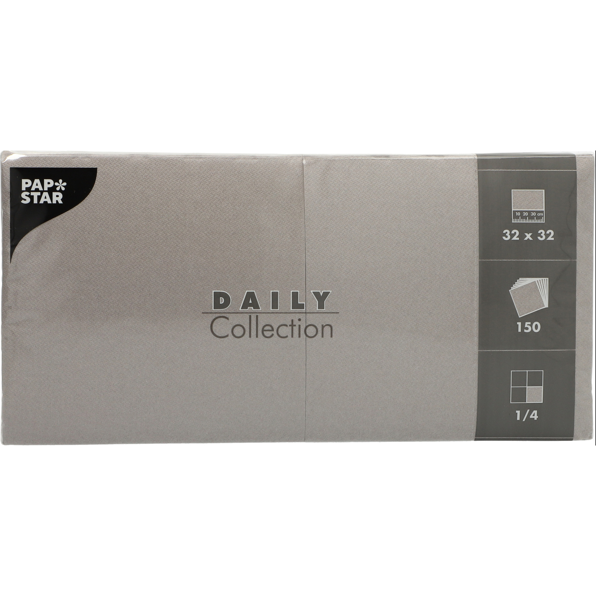 Pap St Daily 1/4 2lag32/150er, grau