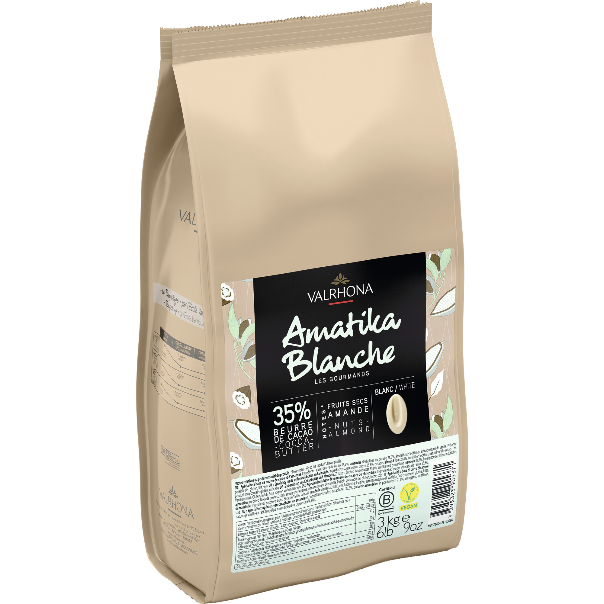 Valrhona Amatika Blanche 35% 3kg