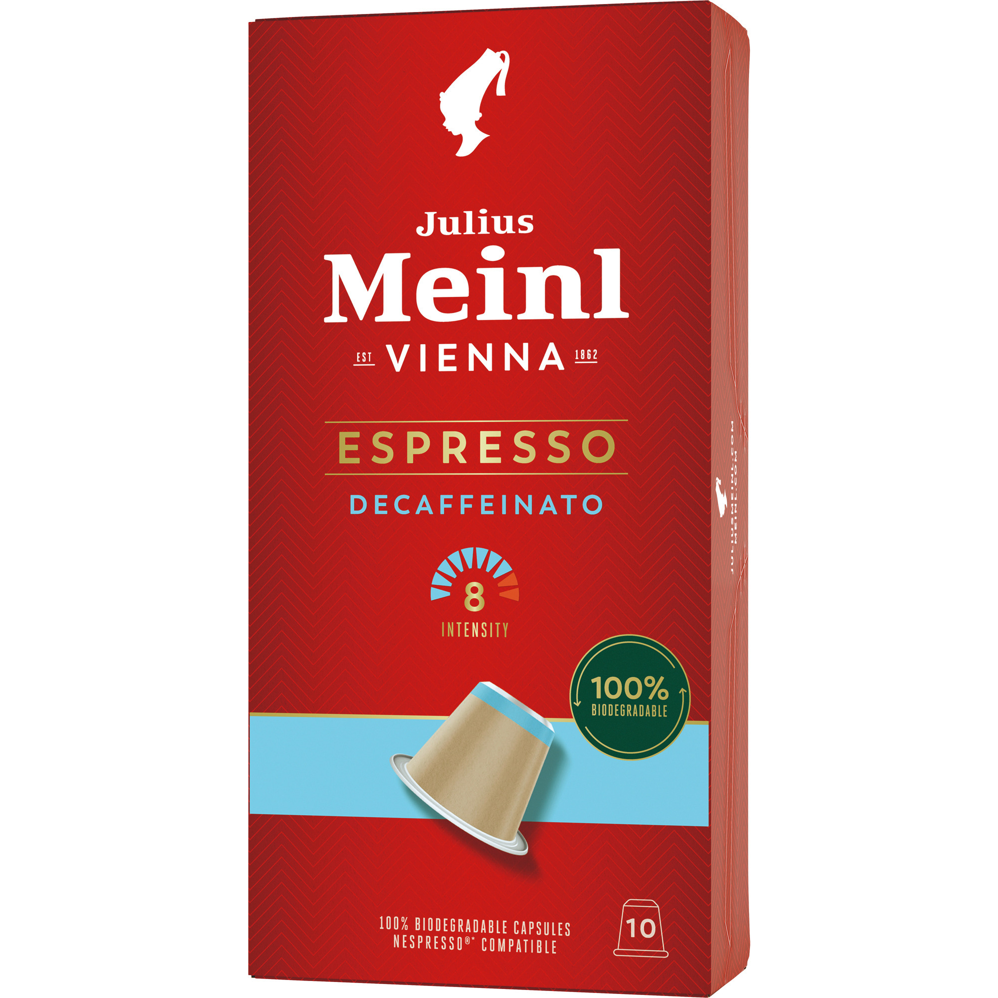 Meinl Kapseln Komp. 10Stk., Espr. Decaff