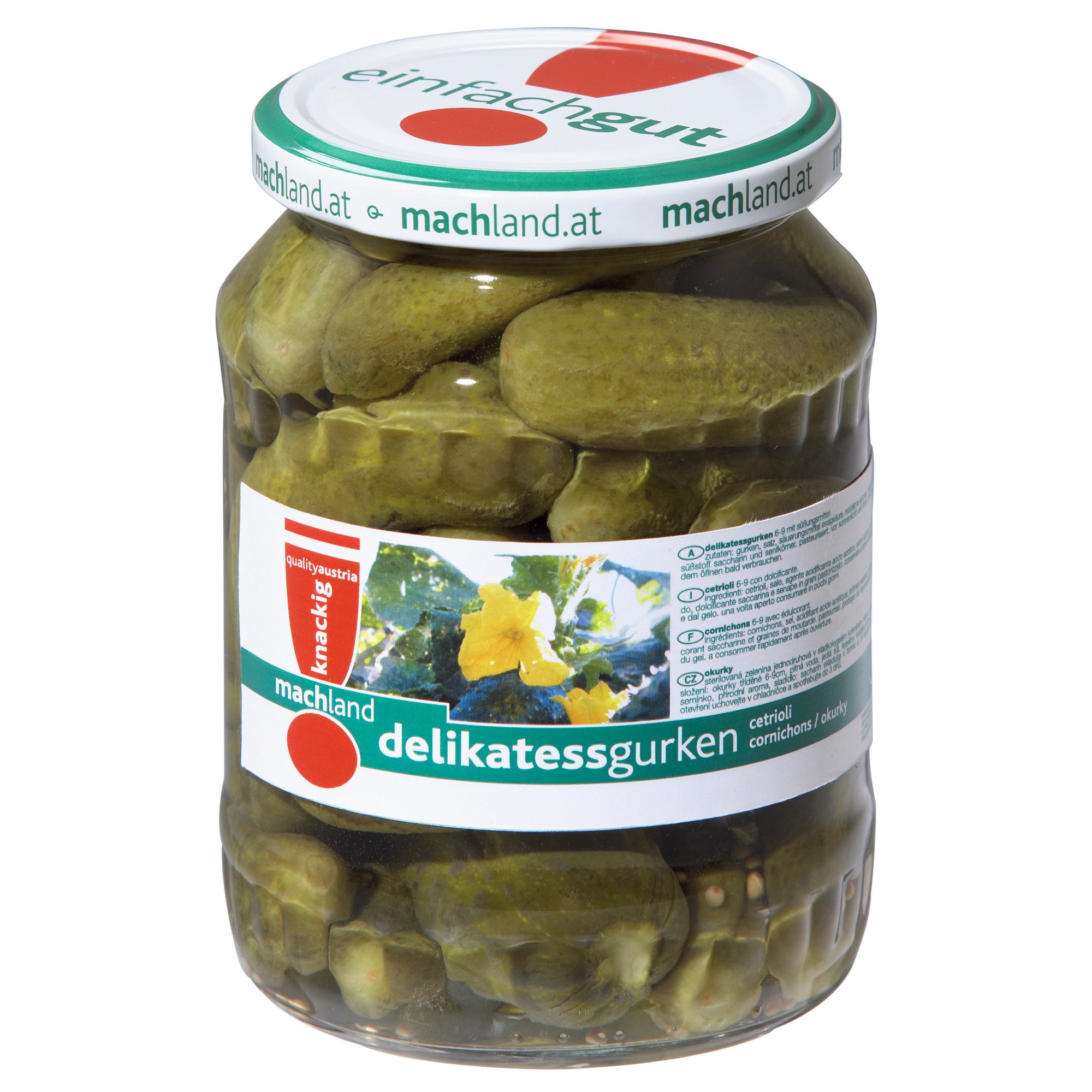 machland Delikatess Gurken 720ml